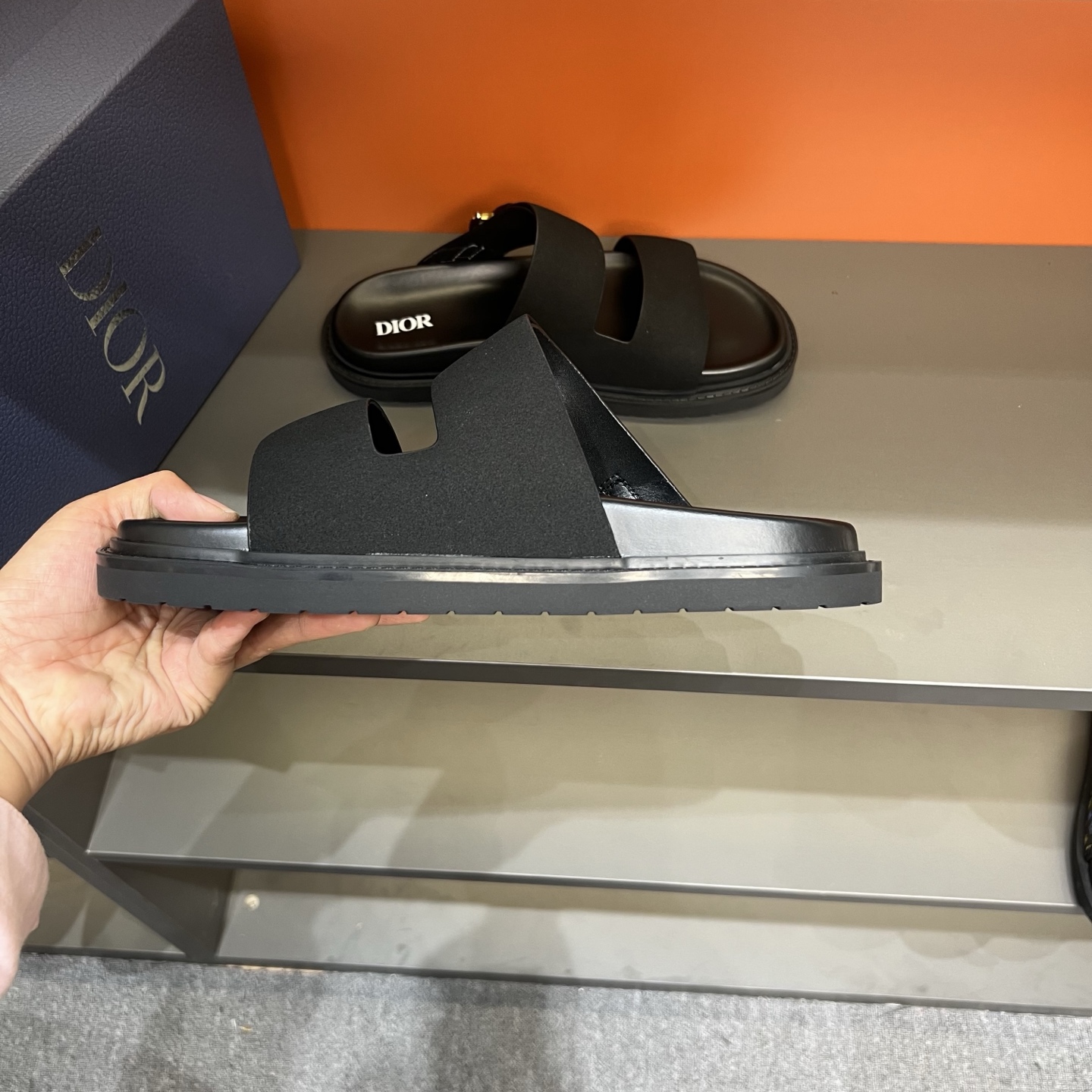 Dior Sandals Black M-l
