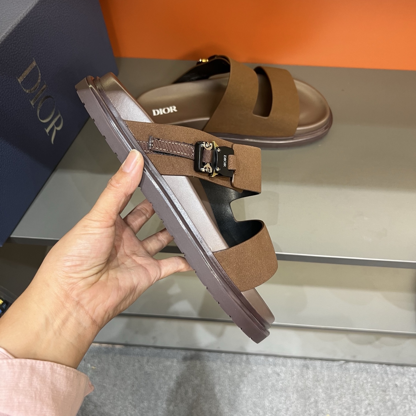 Dior Sandals Black M-l