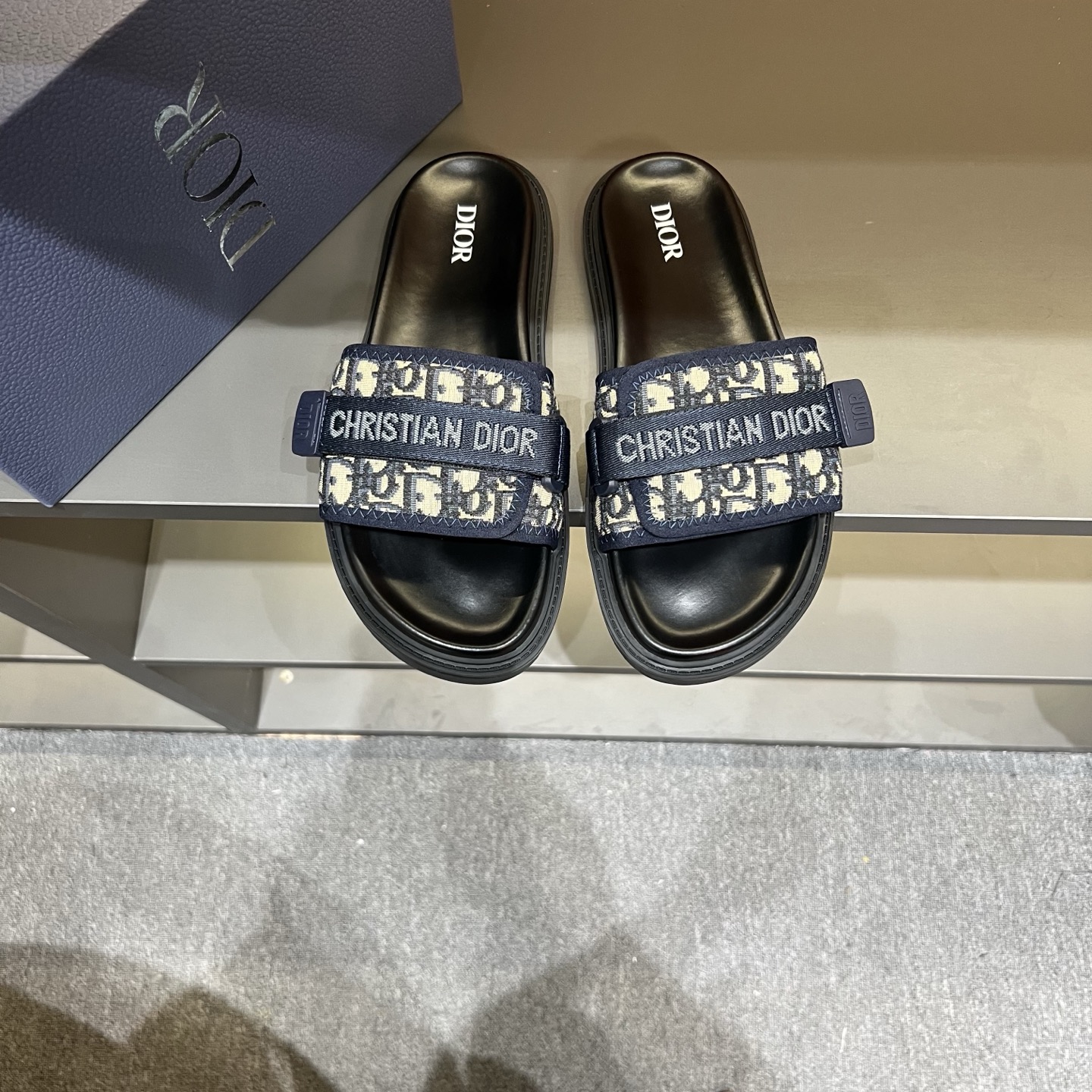 Dior Sandals Black M-l