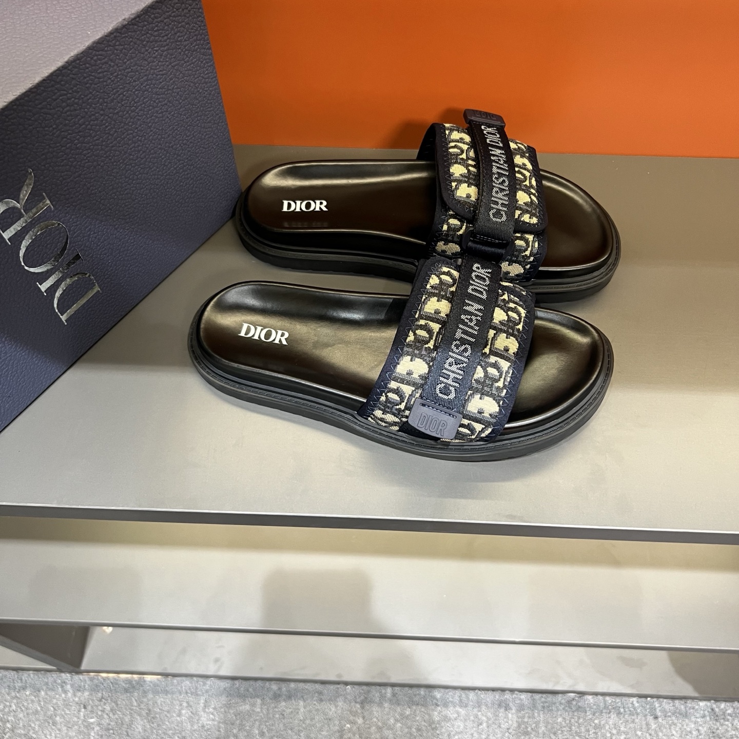 Dior Sandals Black M-l