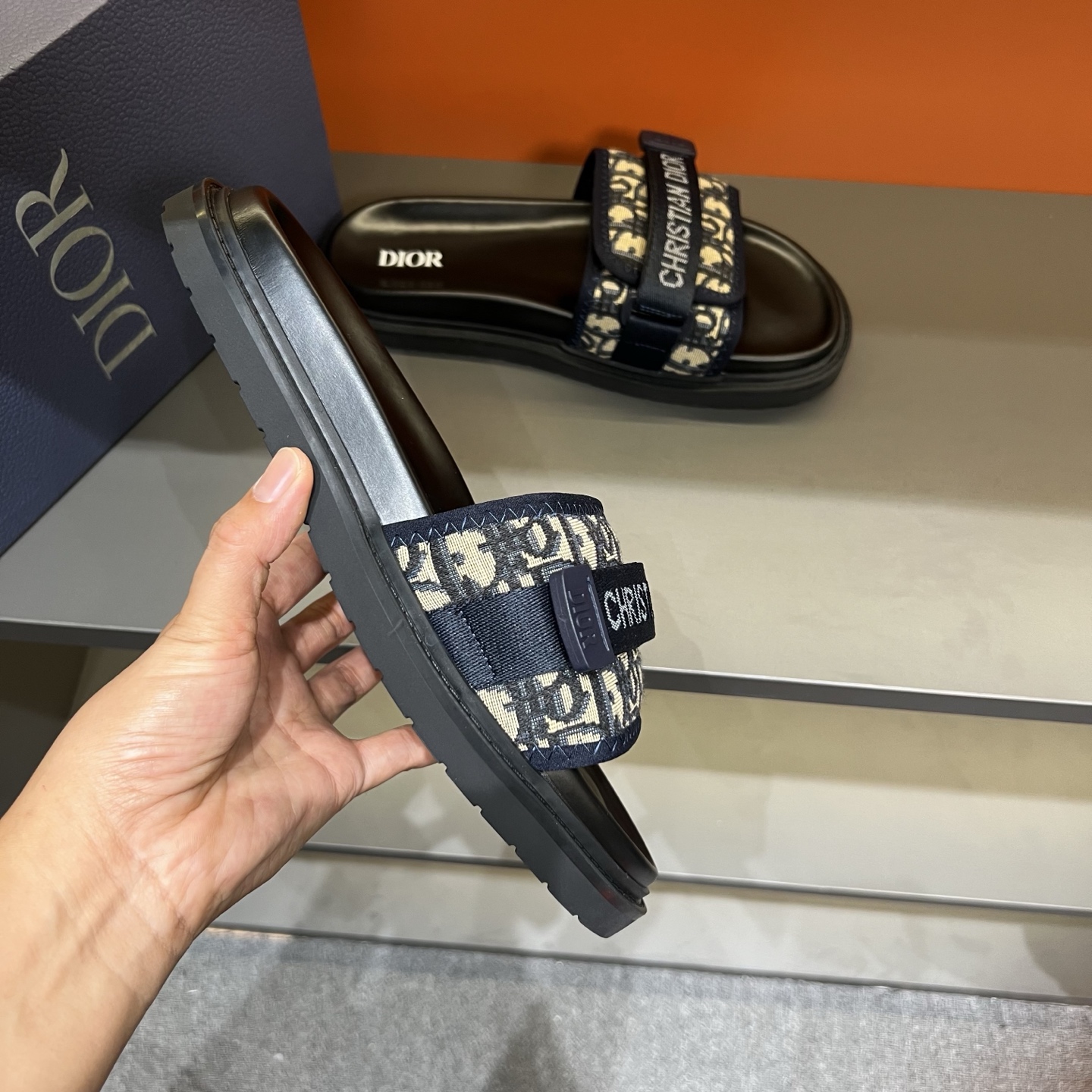 Dior Sandals Black M-l