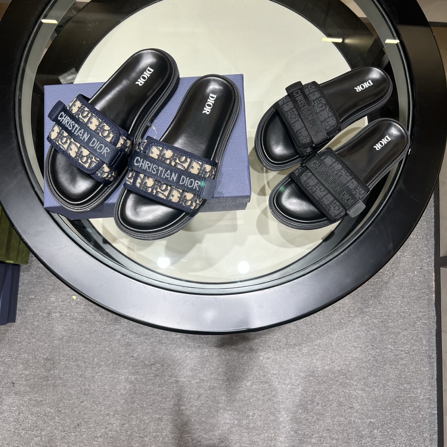 Dior Sandals Black M-l