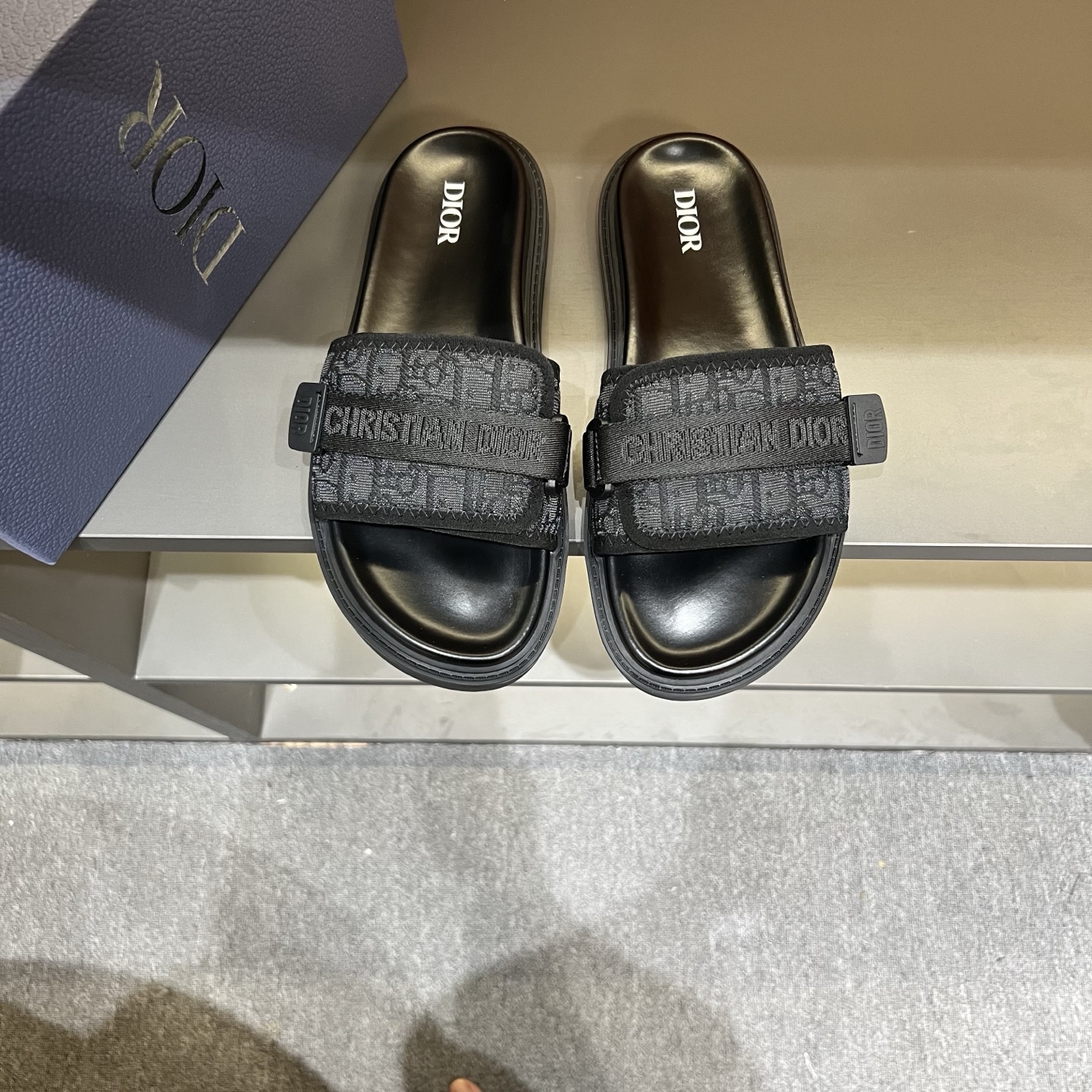 Dior Sandals Black M-l