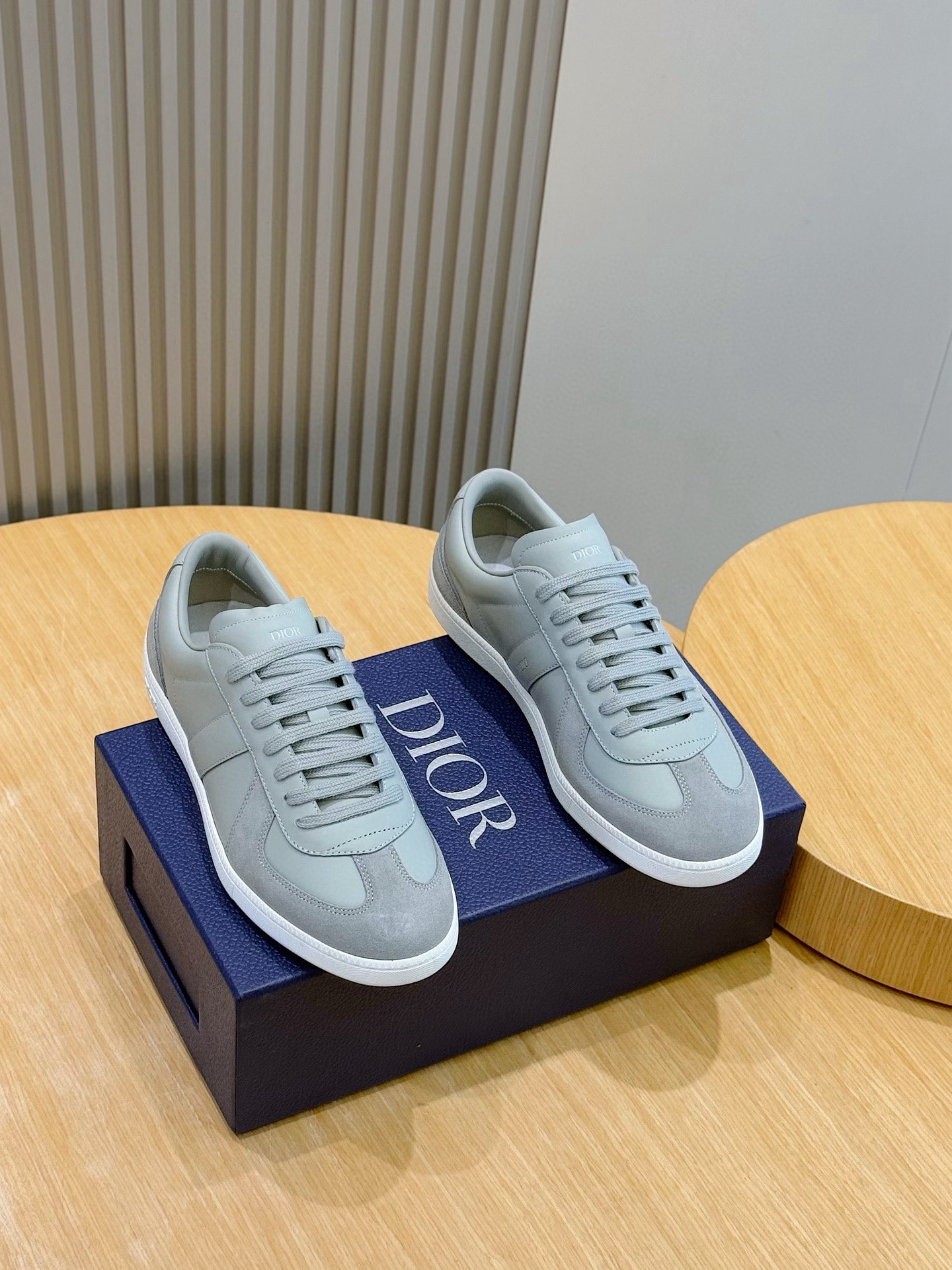 Dior Sneakers Black Breathable M-s