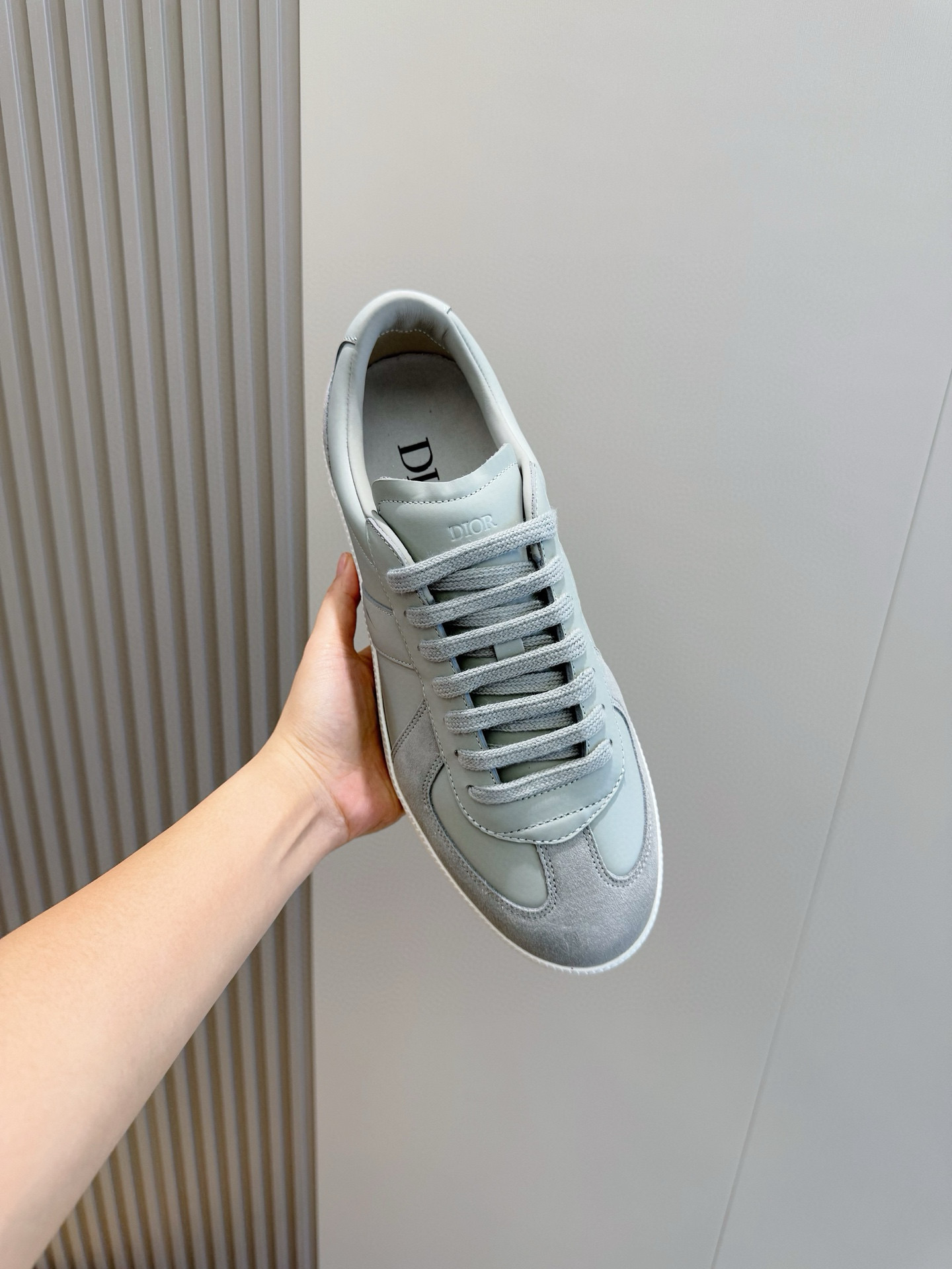 Dior Sneakers Black Breathable M-s