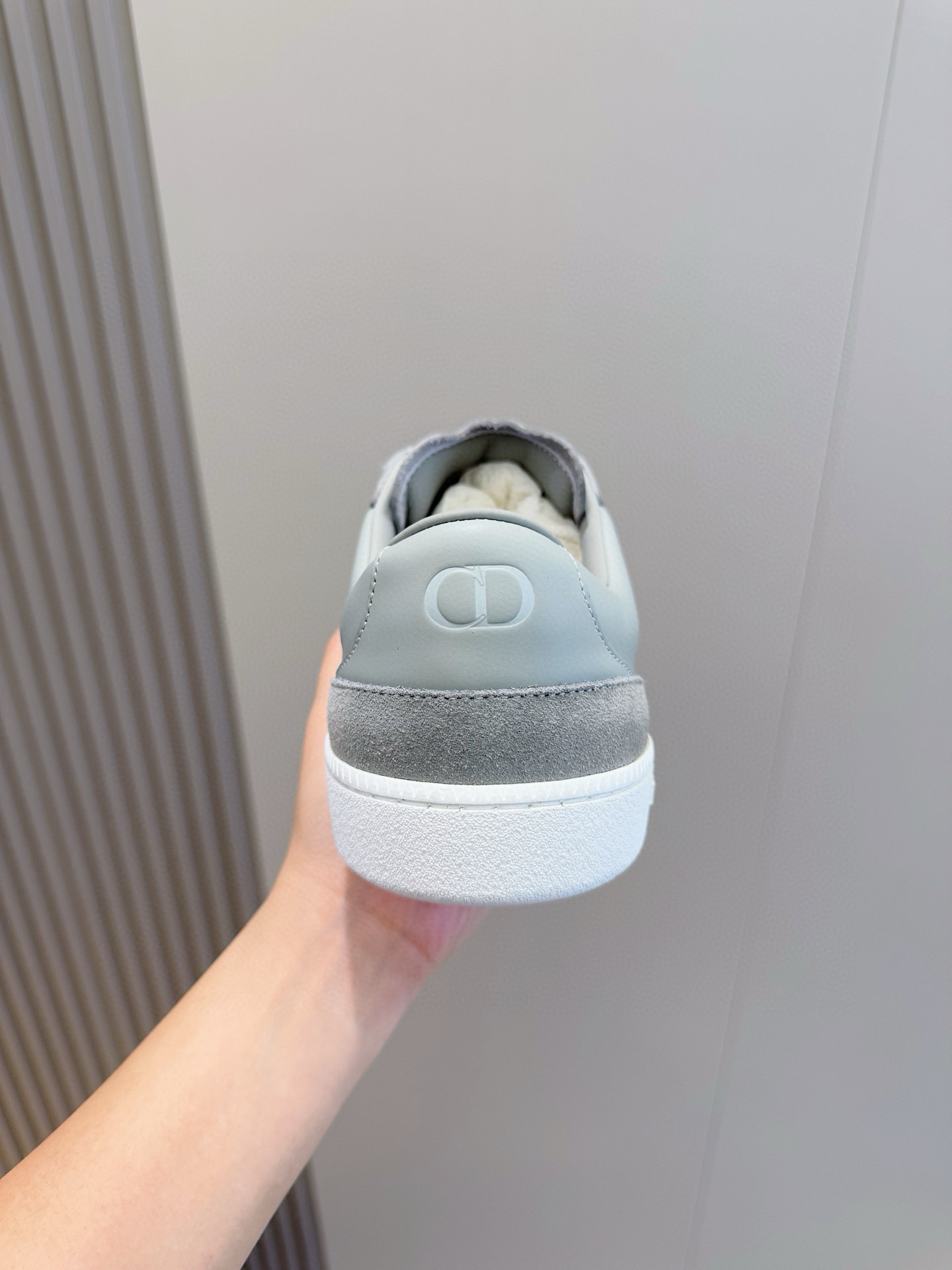 Dior Sneakers Black Breathable M-s