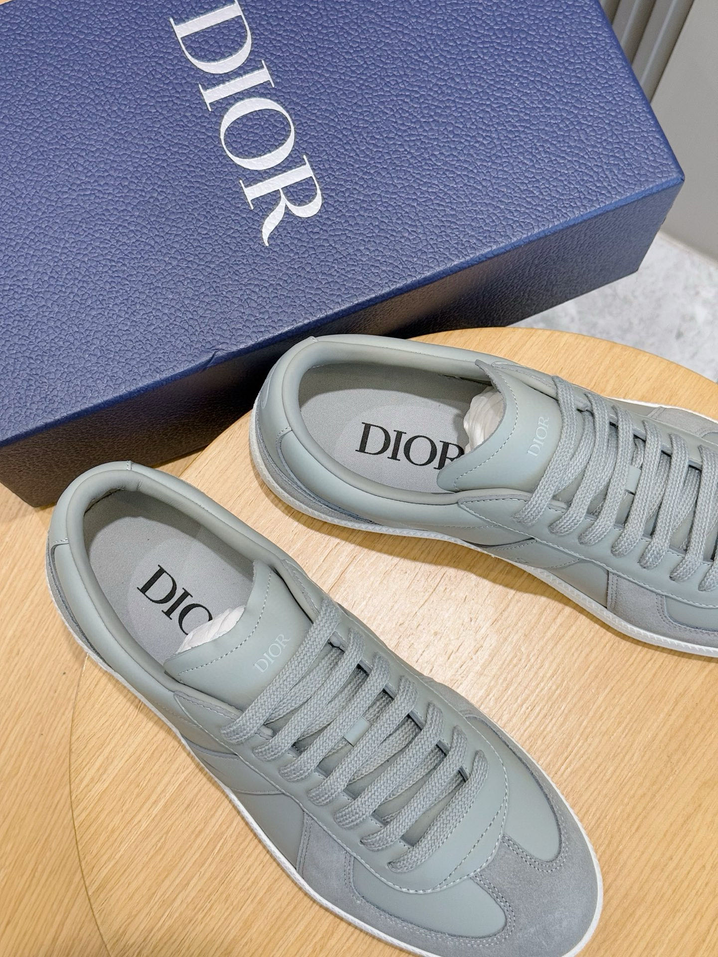 Dior Sneakers Black Breathable M-s