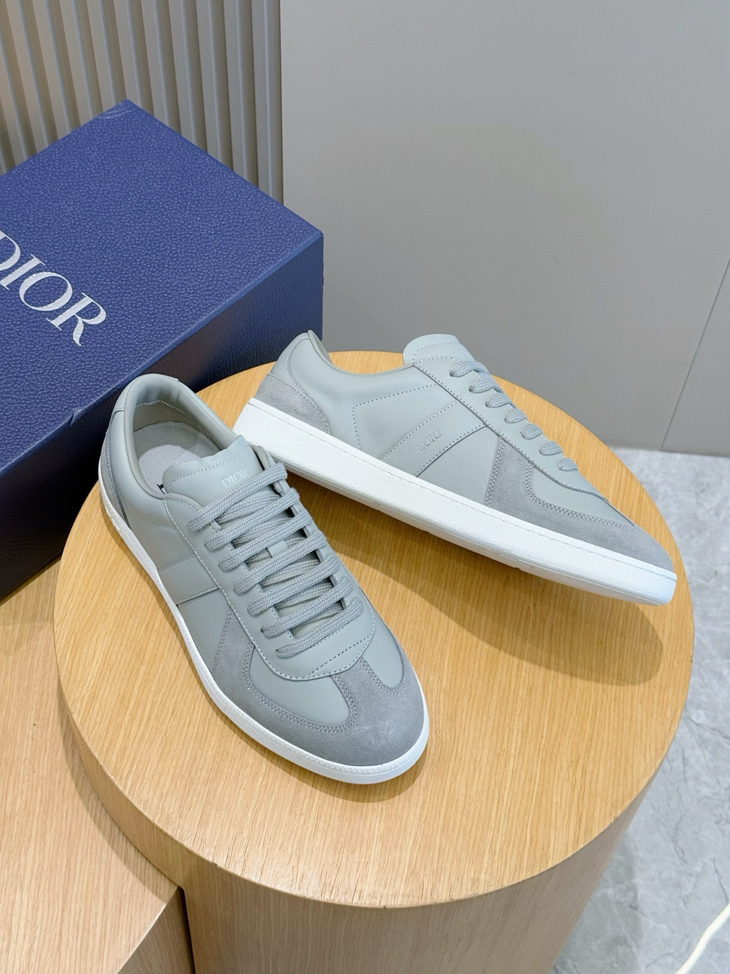 Dior Sneakers Black Breathable M-s