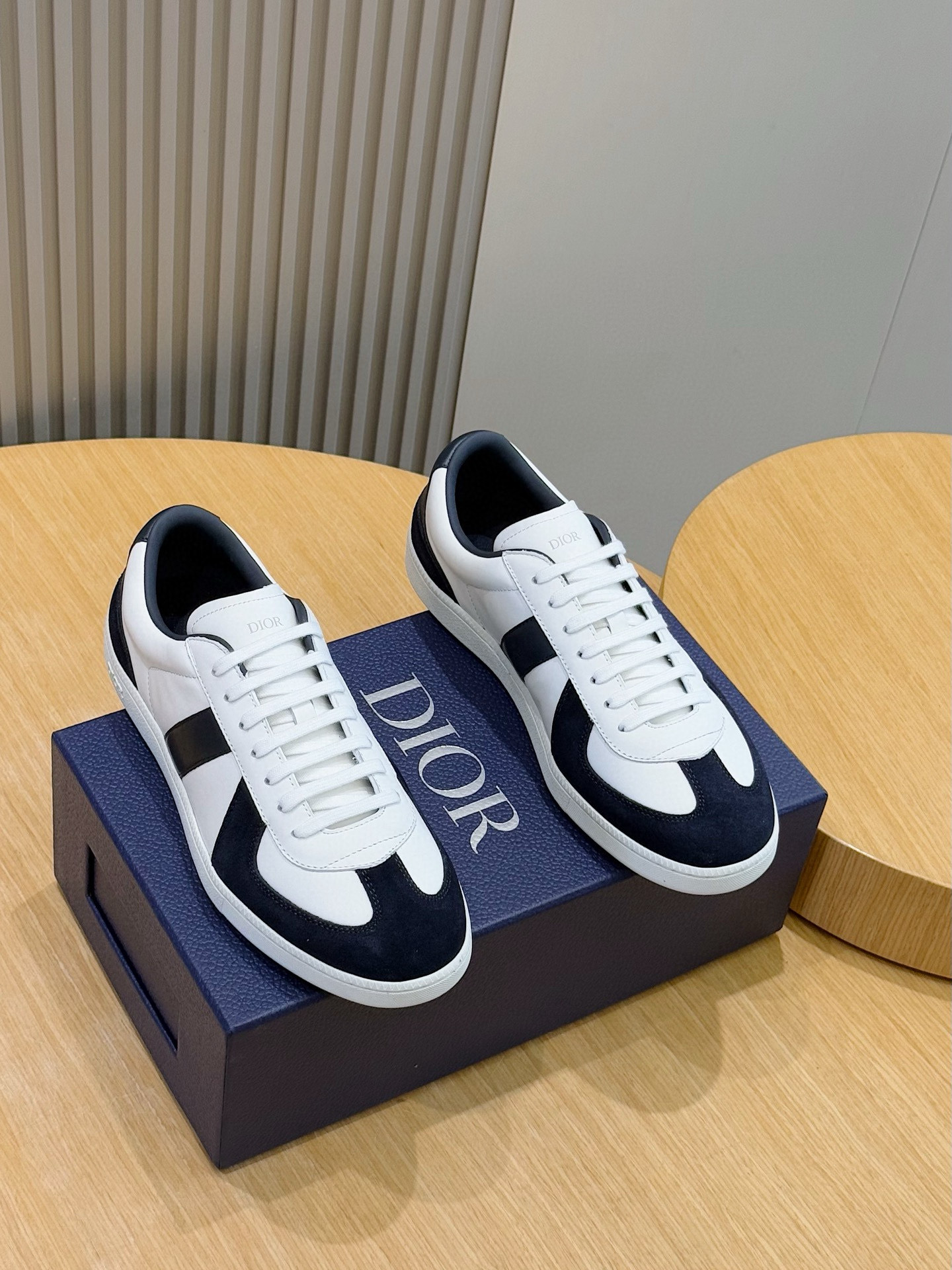 Dior Sneakers Black Breathable M-s