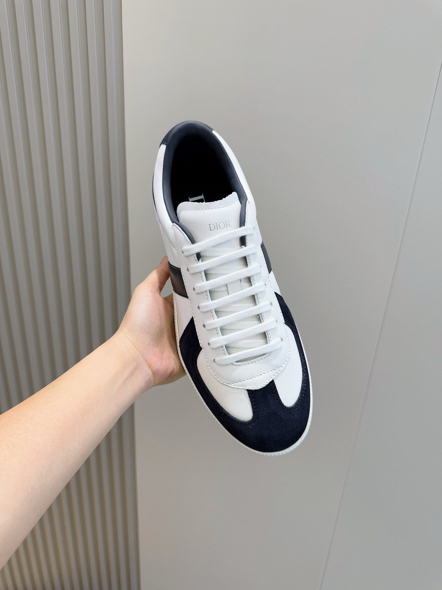 Dior Sneakers Black Breathable M-s