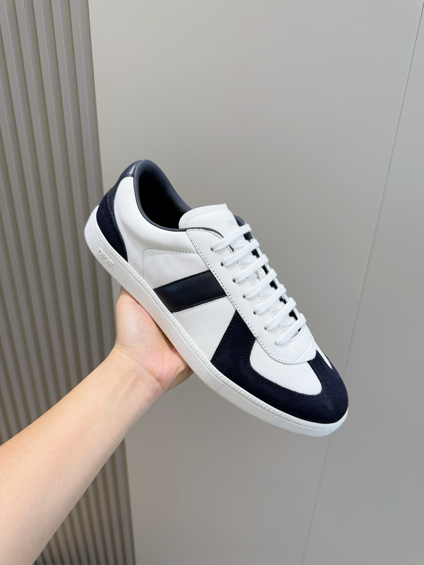 Dior Sneakers Black Breathable M-s