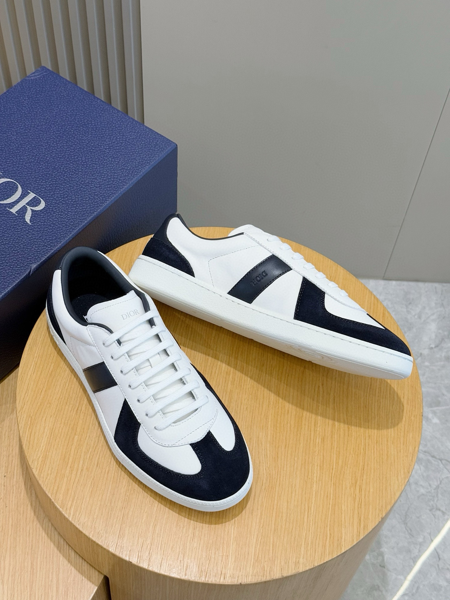 Dior Sneakers Black Breathable M-s