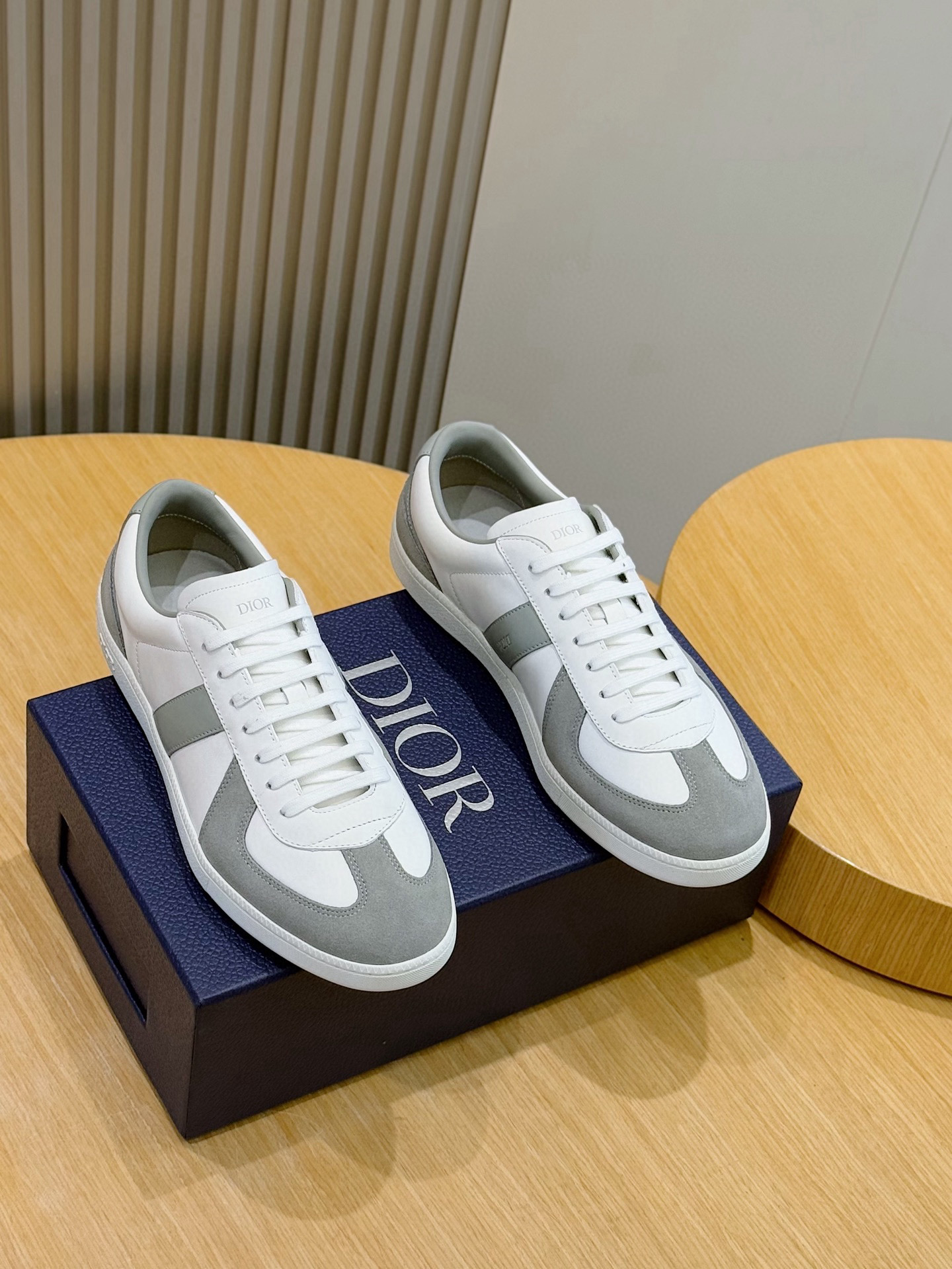 Dior Sneakers Black Breathable M-s