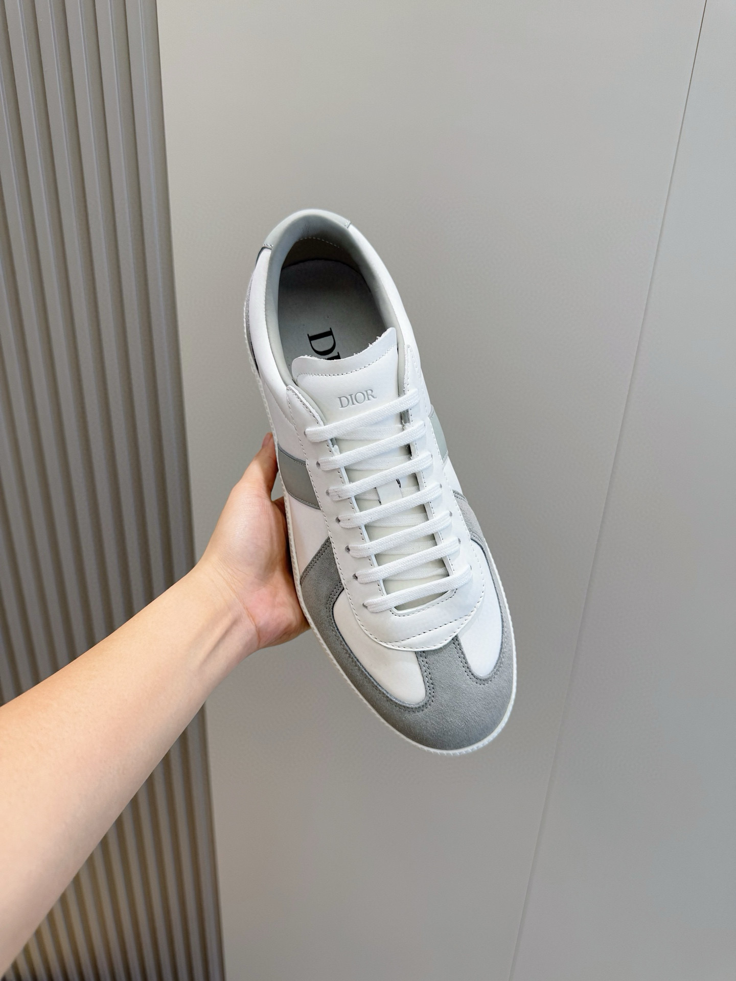 Dior Sneakers Black Breathable M-s