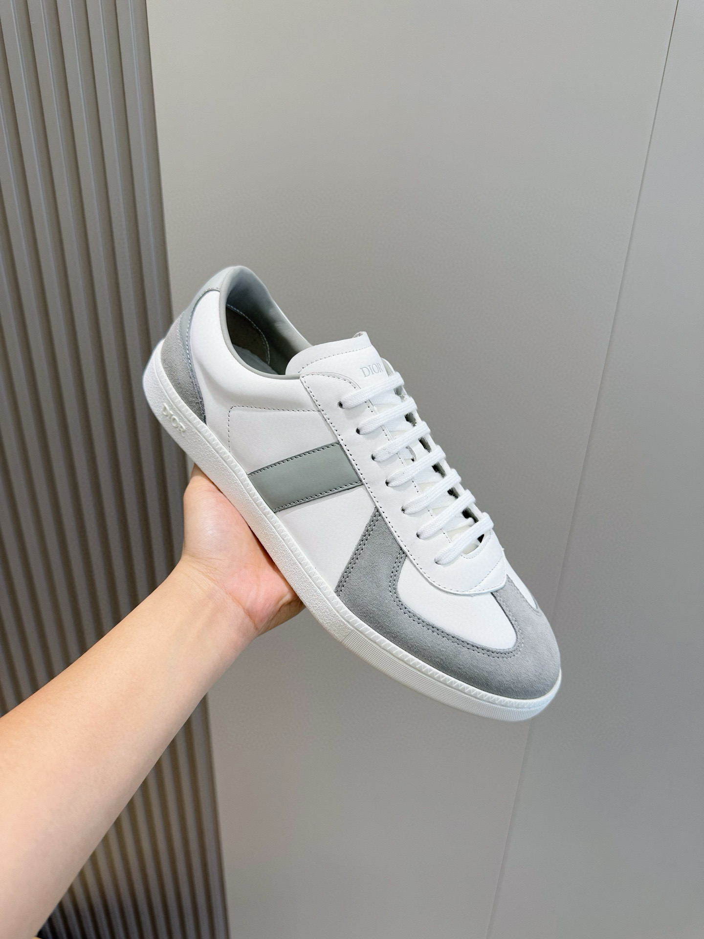 Dior Sneakers Black Breathable M-s