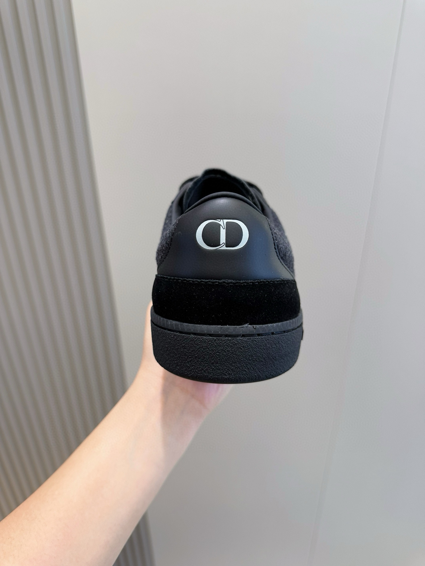 Dior Sneakers Black Breathable M-s