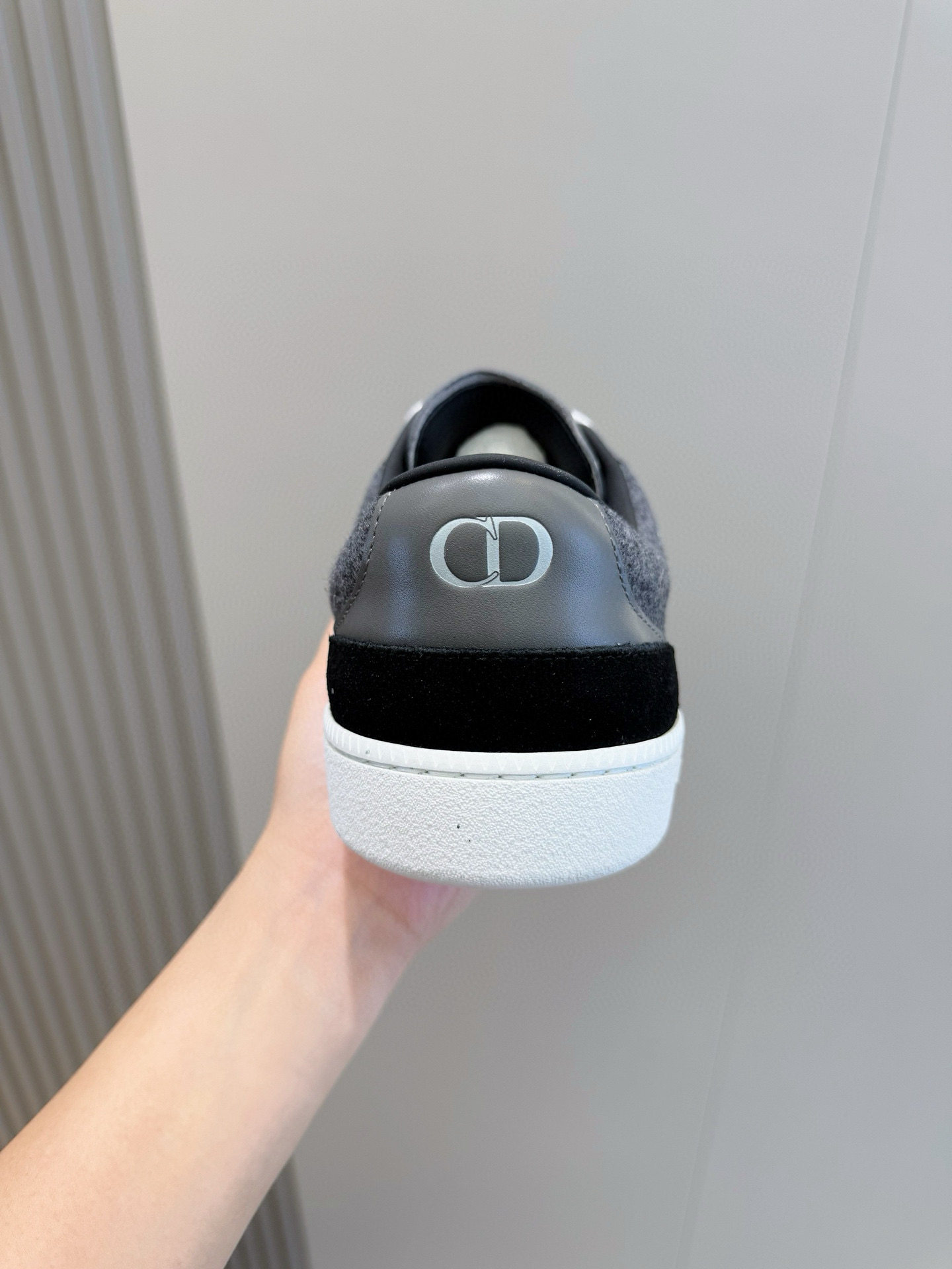 Dior Sneakers Black Breathable M-s