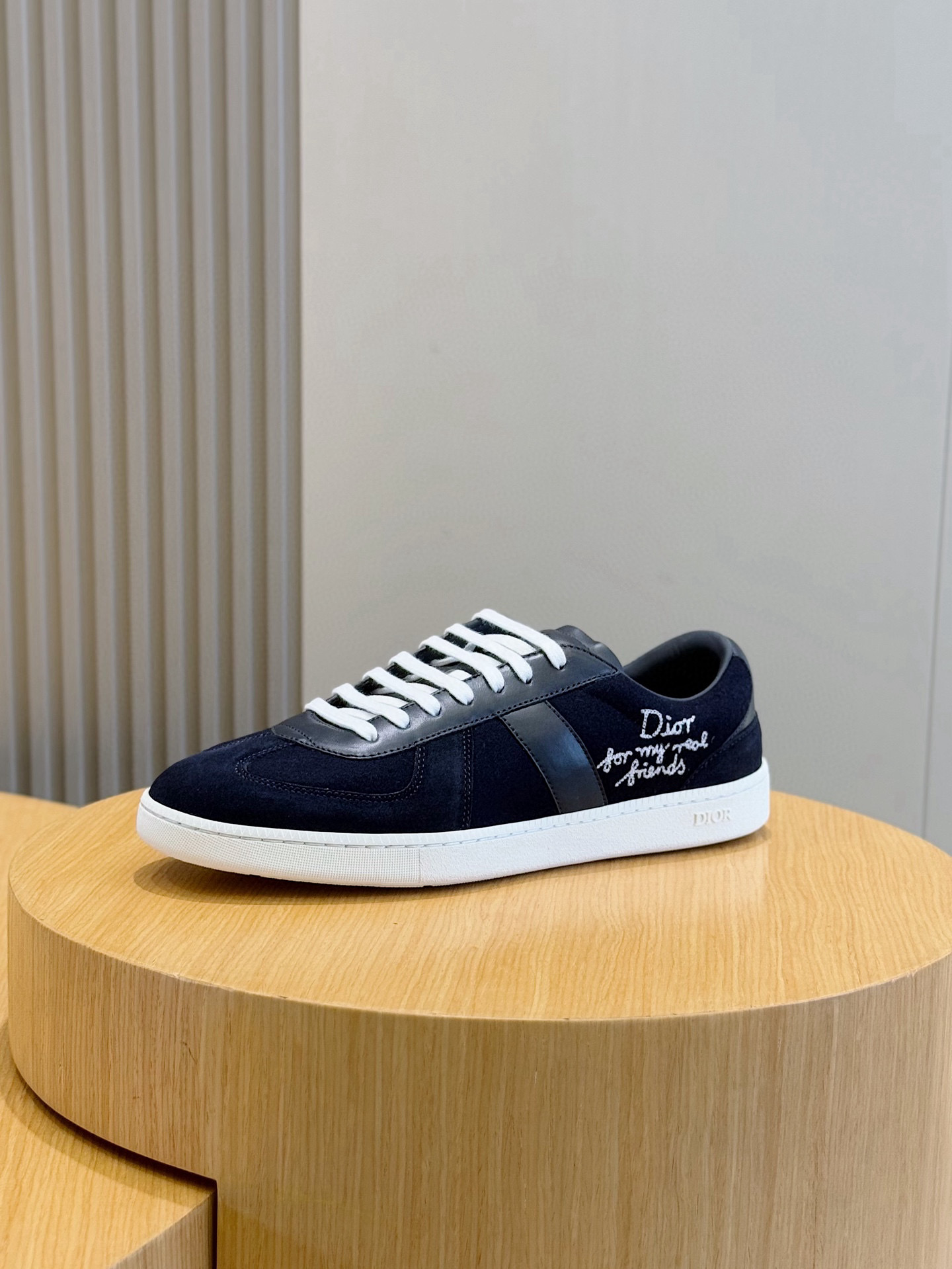 Dior Sneakers Black Breathable M-s