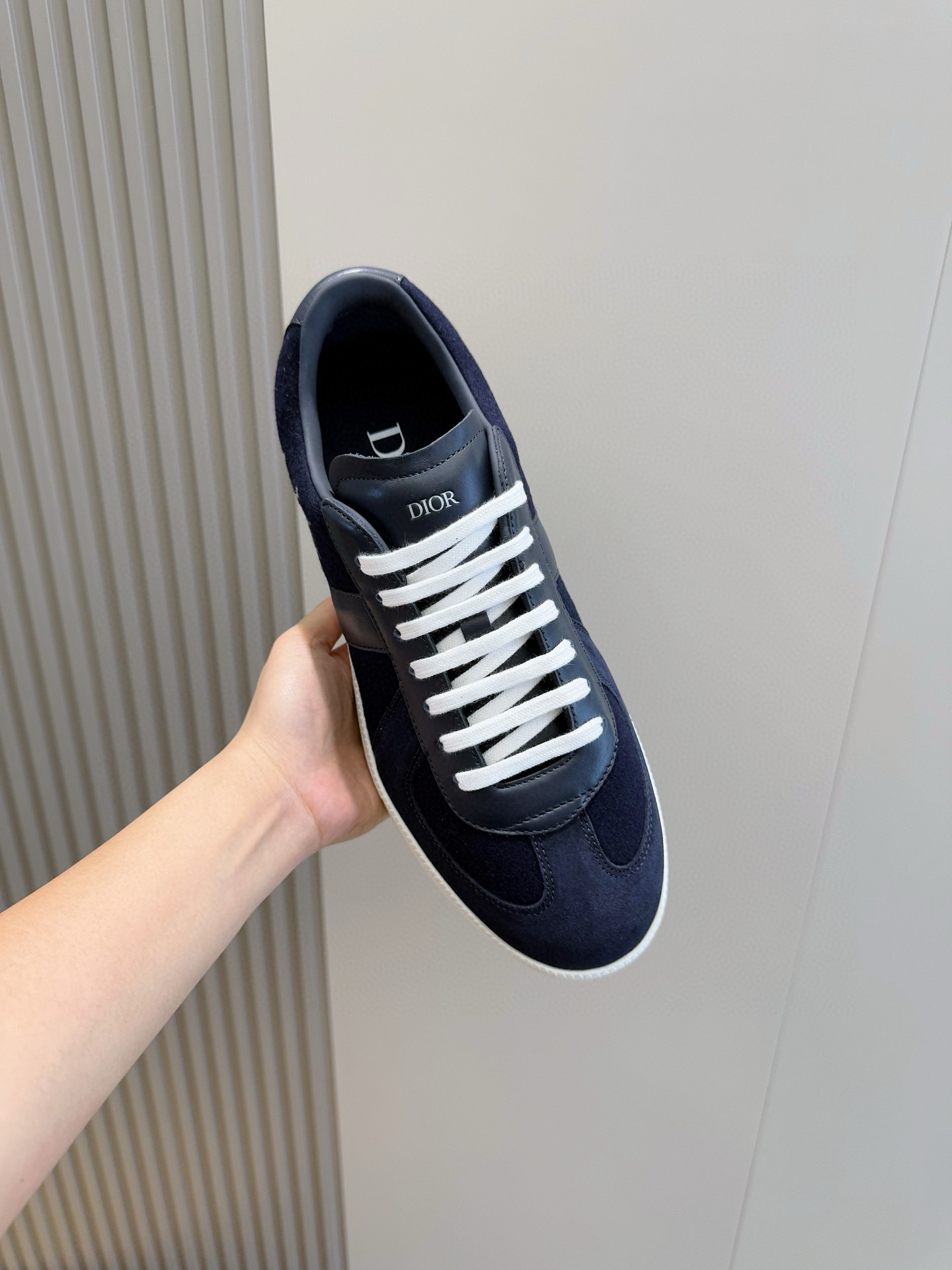Dior Sneakers Black Breathable M-s