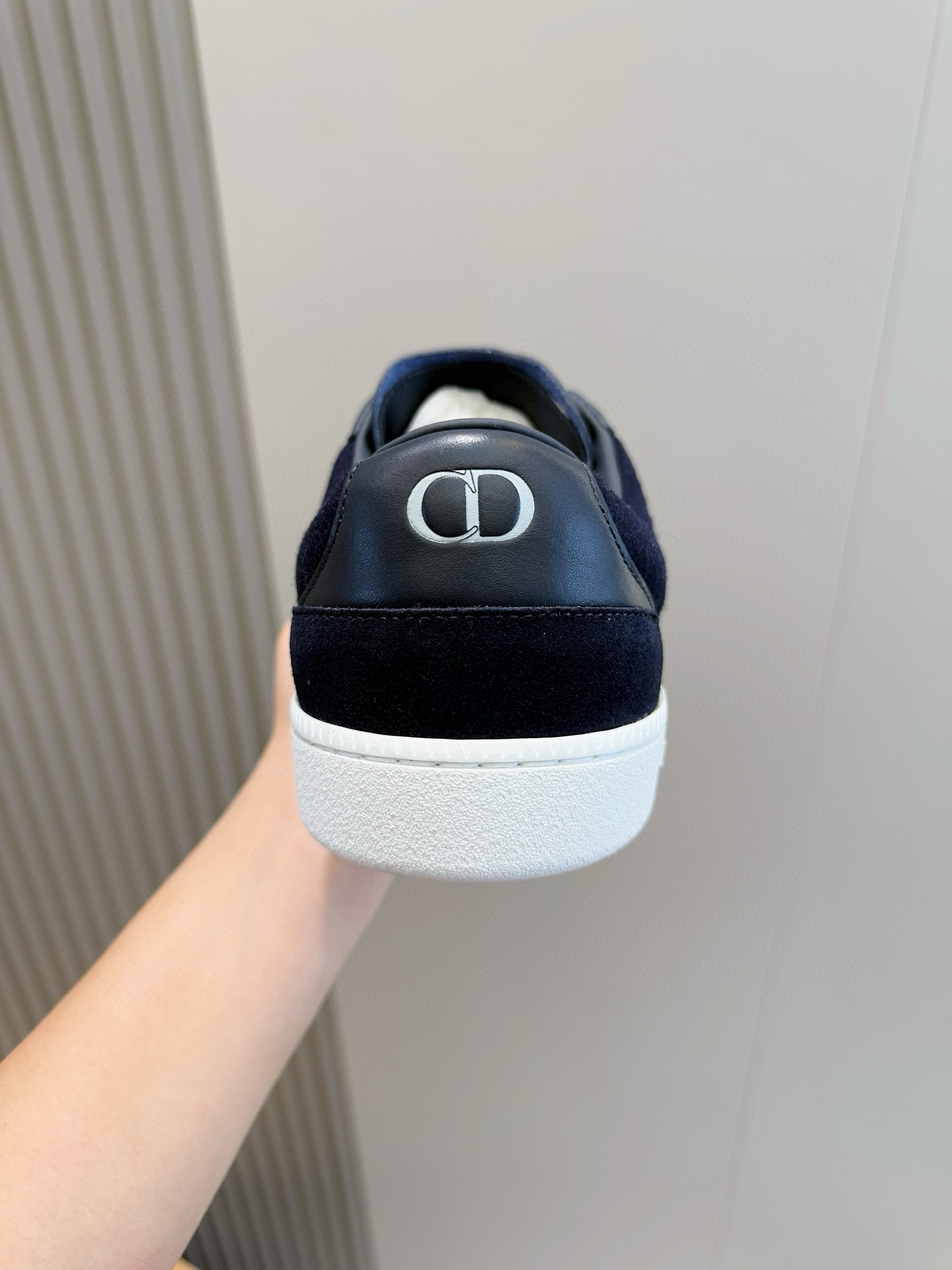 Dior Sneakers Black Breathable M-s
