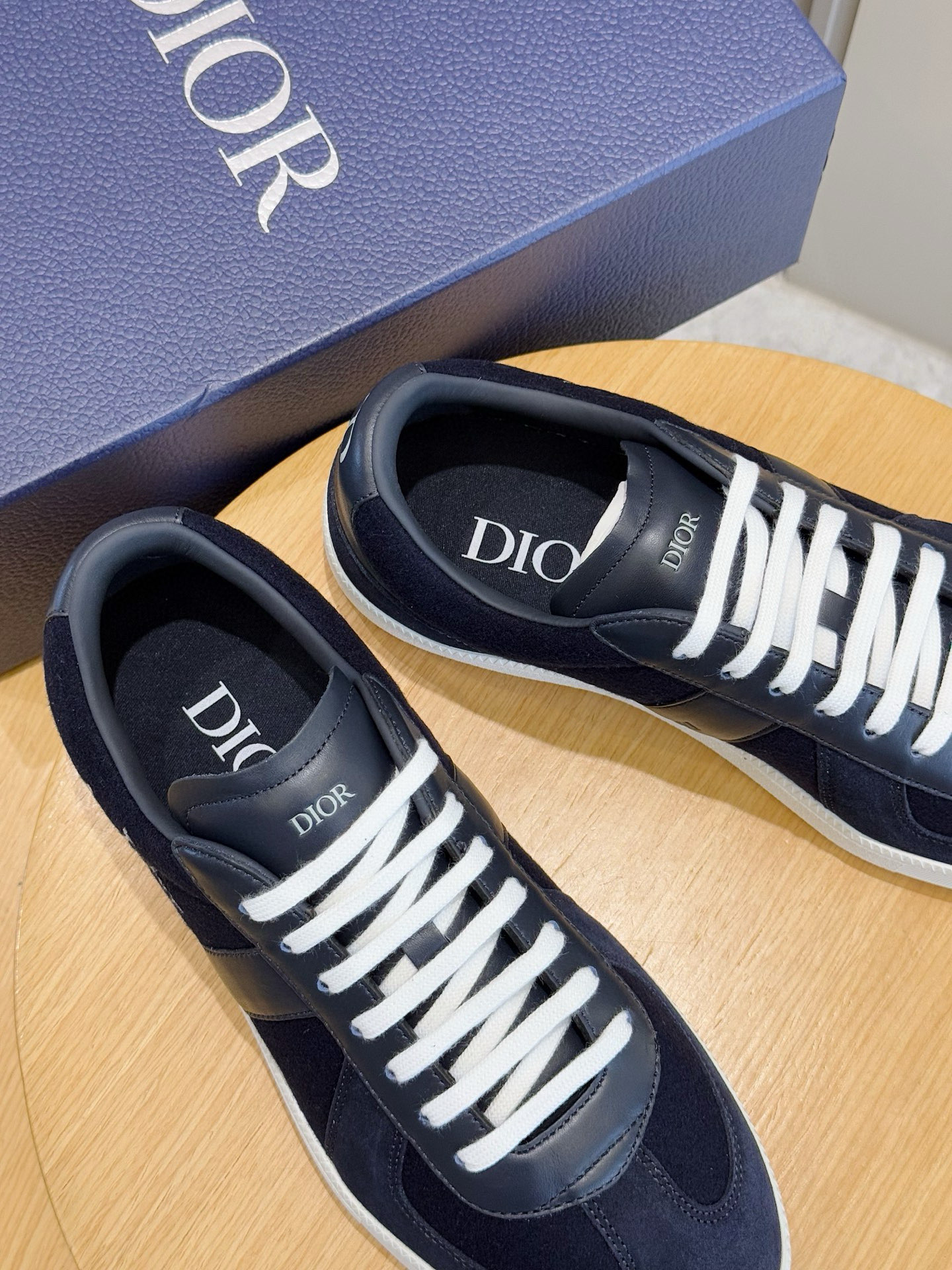 Dior Sneakers Black Breathable M-s