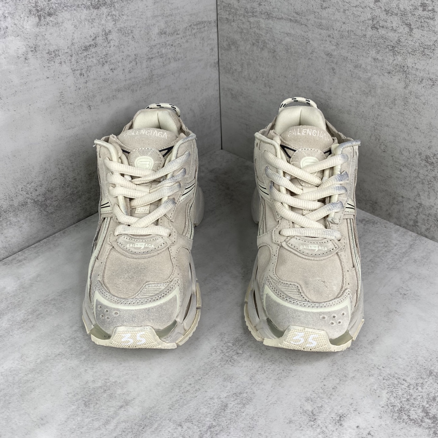 Balenciaga Sneakers Mesh White S