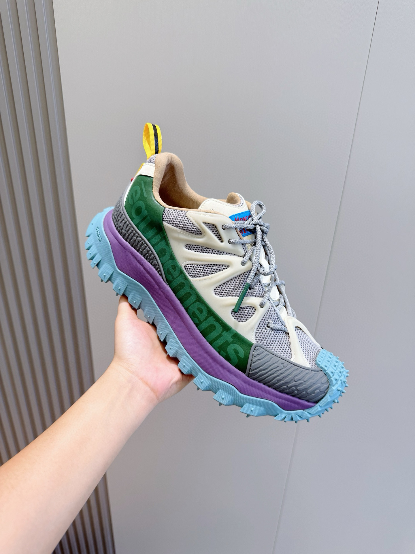 Moncler Male Sneakers Mesh M-l-s