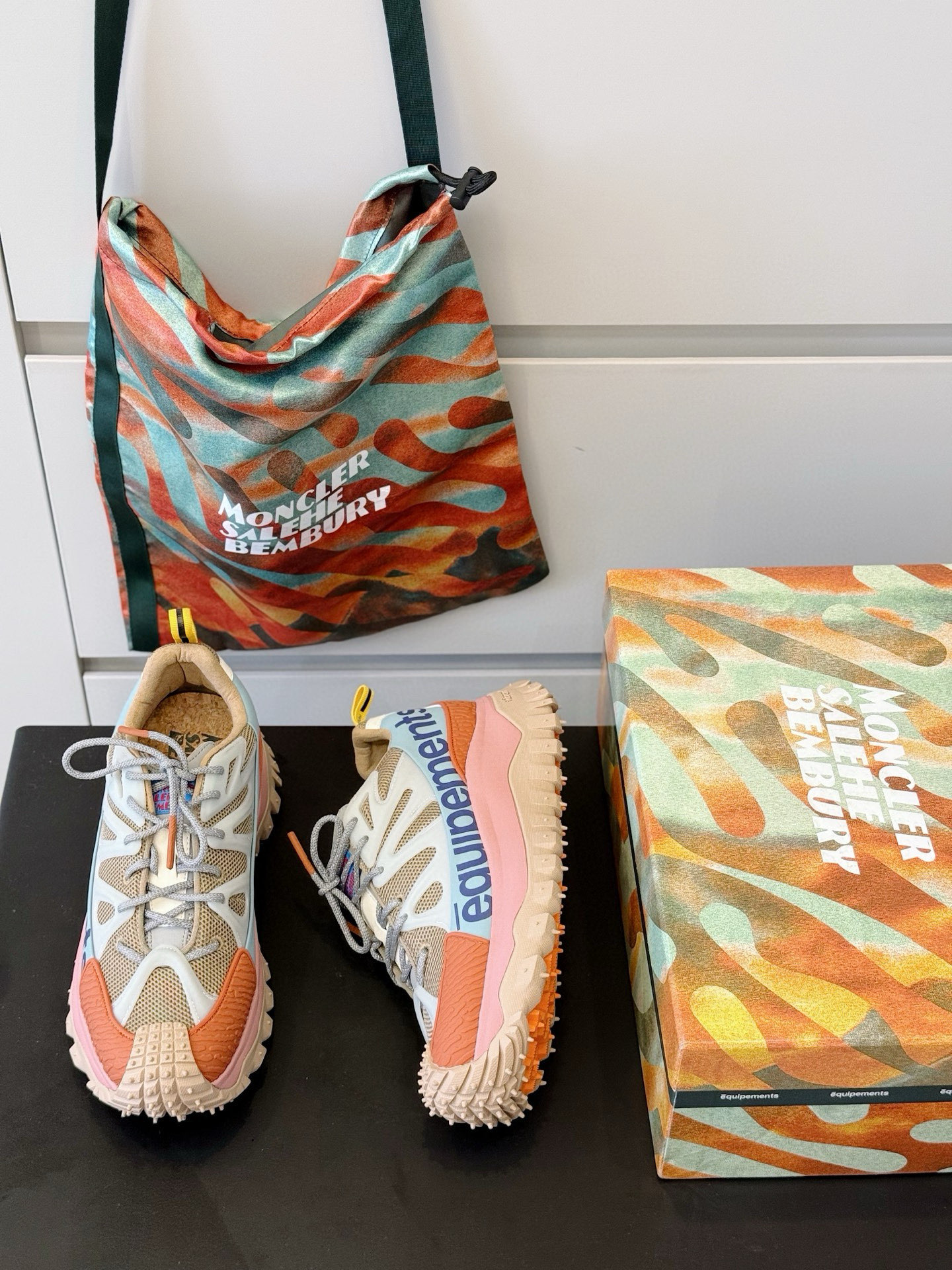 Moncler Male Sneakers Mesh M-l-s