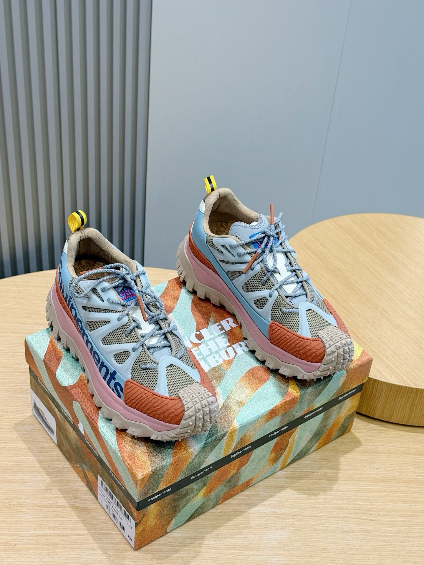 Moncler Male Sneakers Mesh M-l-s