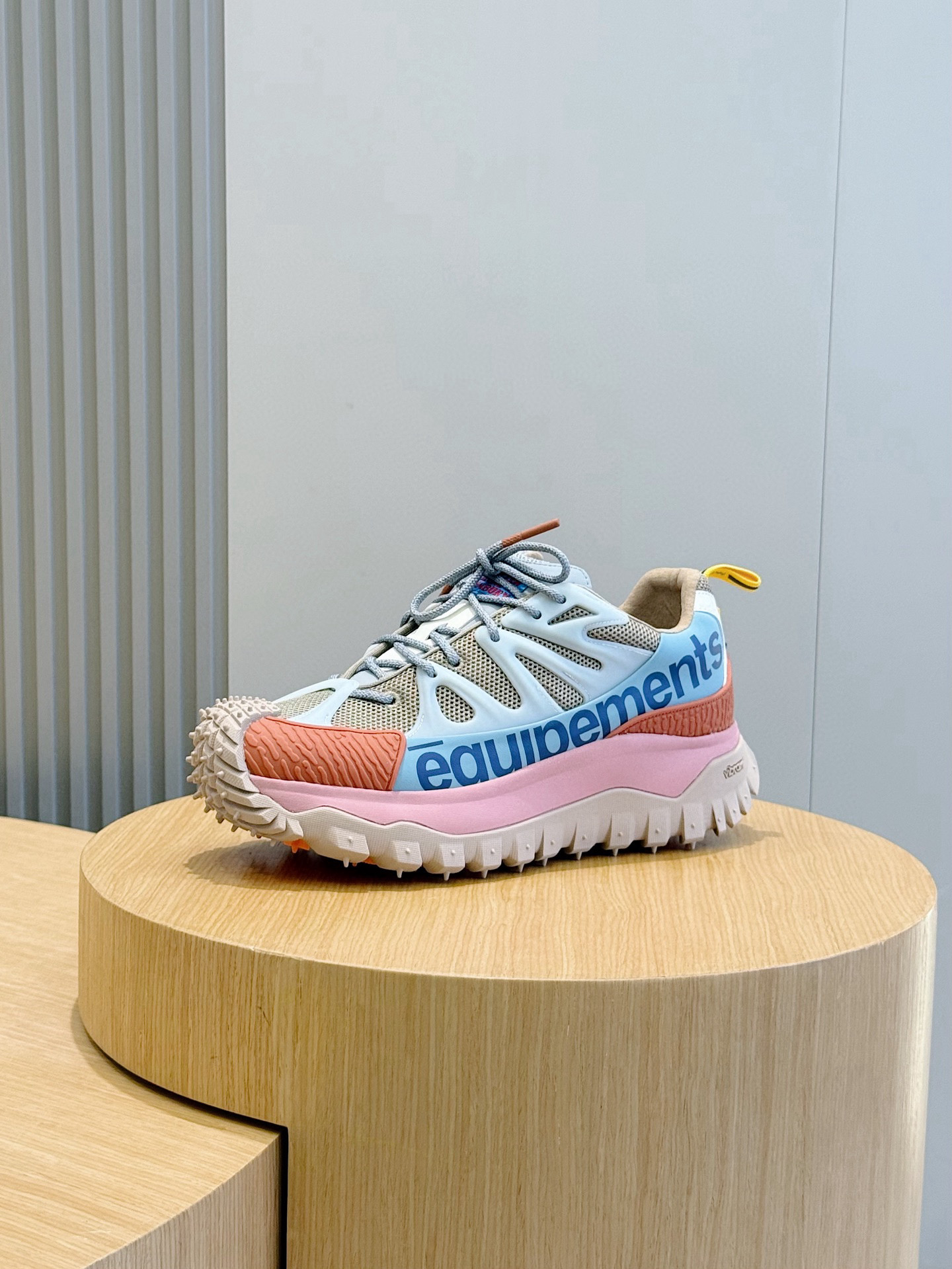 Moncler Male Sneakers Mesh M-l-s