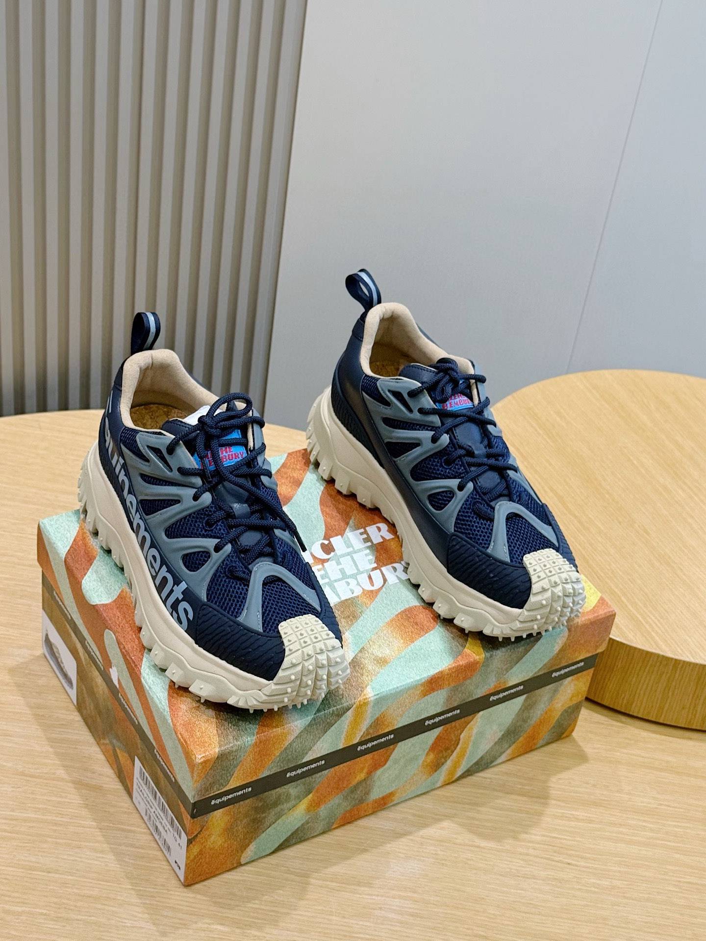 Moncler Male Sneakers Mesh M-l-s