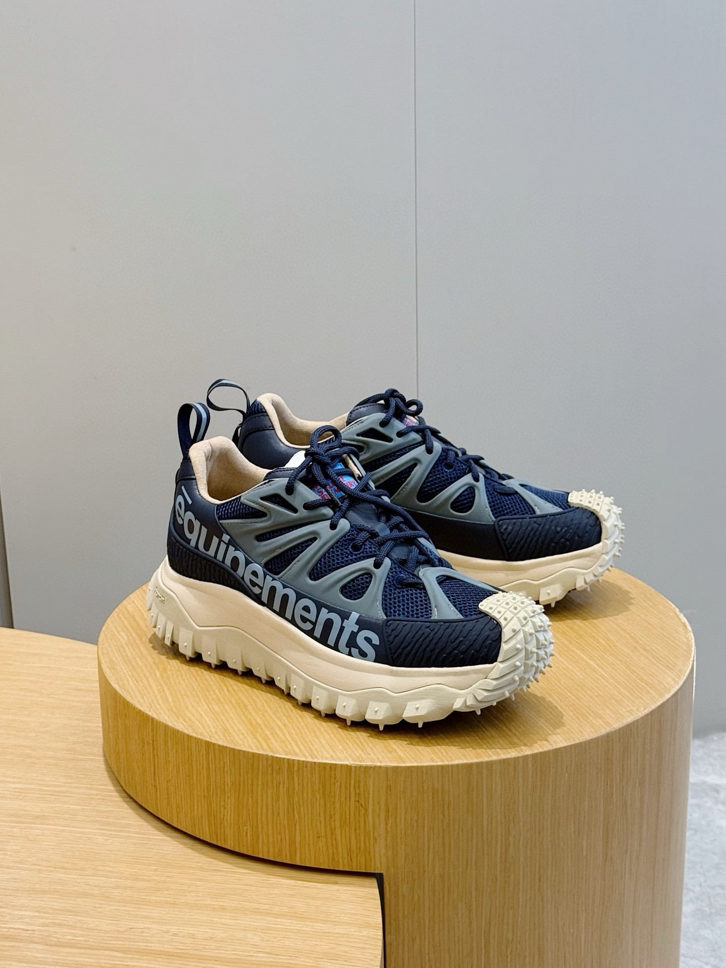 Moncler Male Sneakers Mesh M-l-s