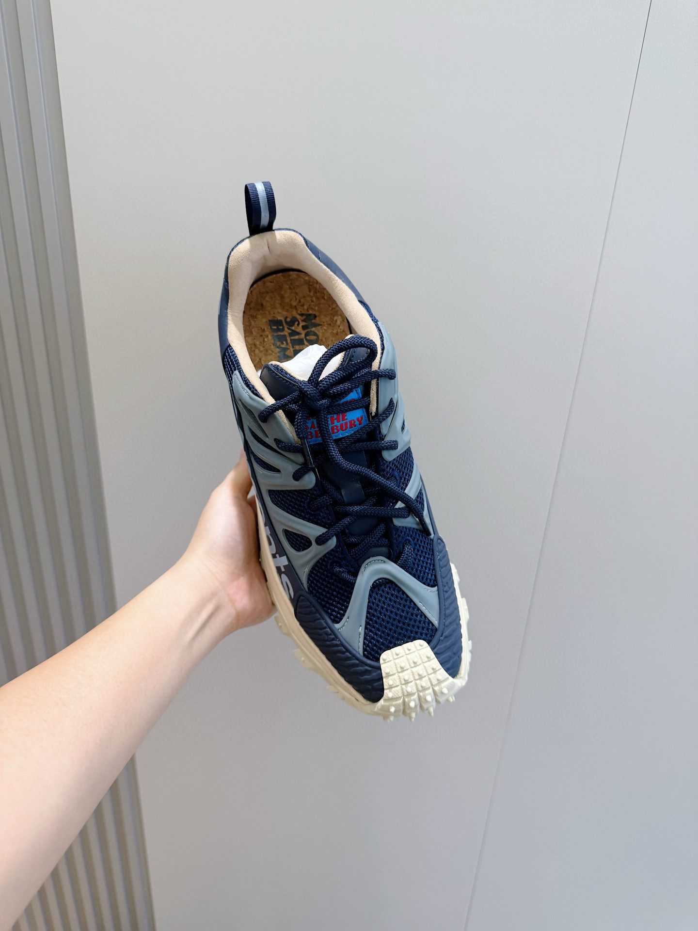 Moncler Male Sneakers Mesh M-l-s