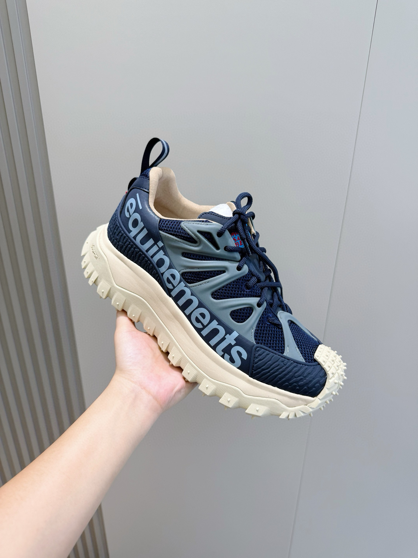 Moncler Male Sneakers Mesh M-l-s