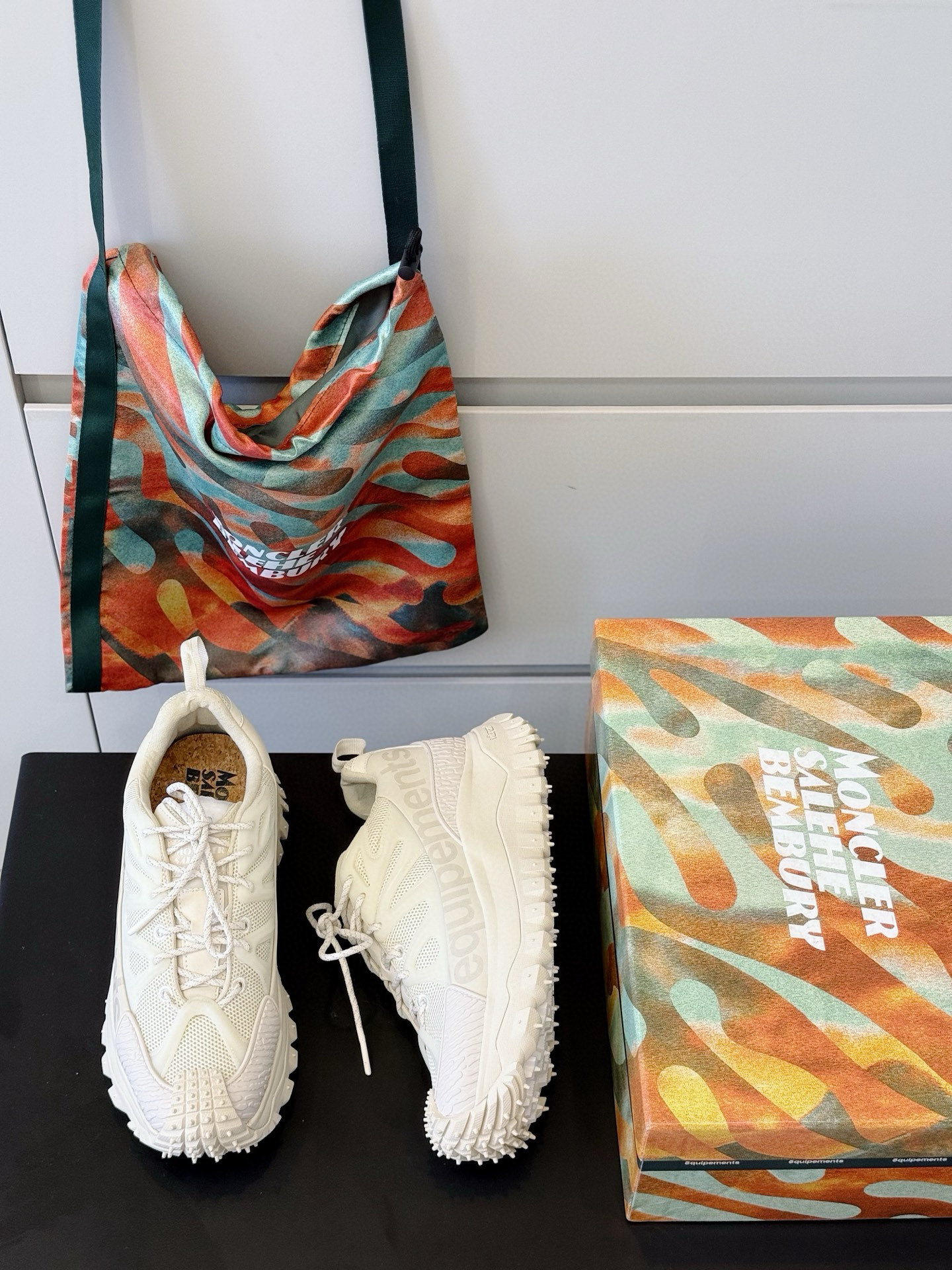 Moncler Male Sneakers Mesh M-l-s