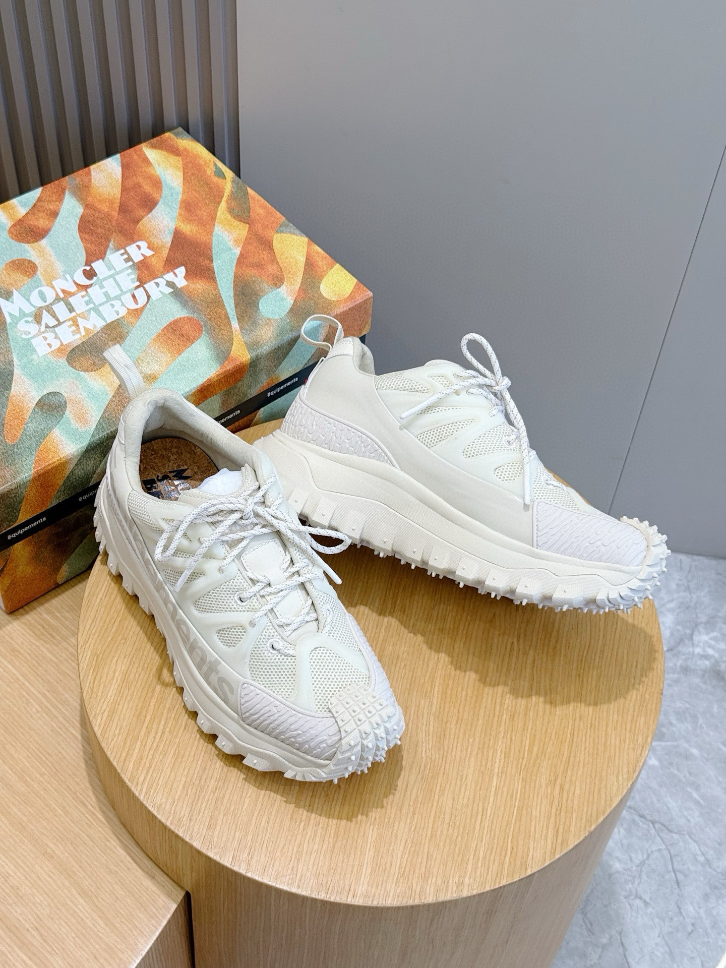 Moncler Male Sneakers Mesh M-l-s