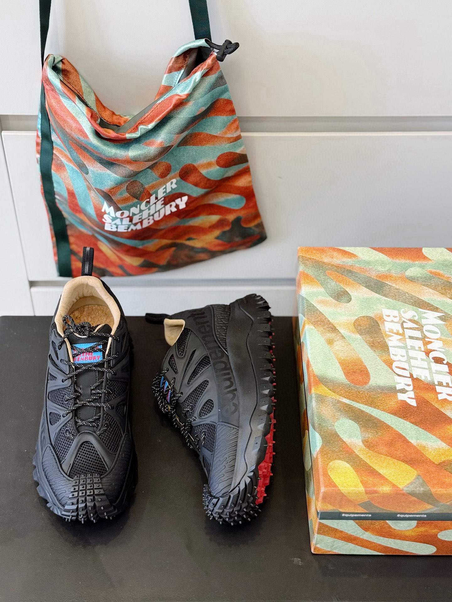 Moncler Male Sneakers Mesh M-l-s