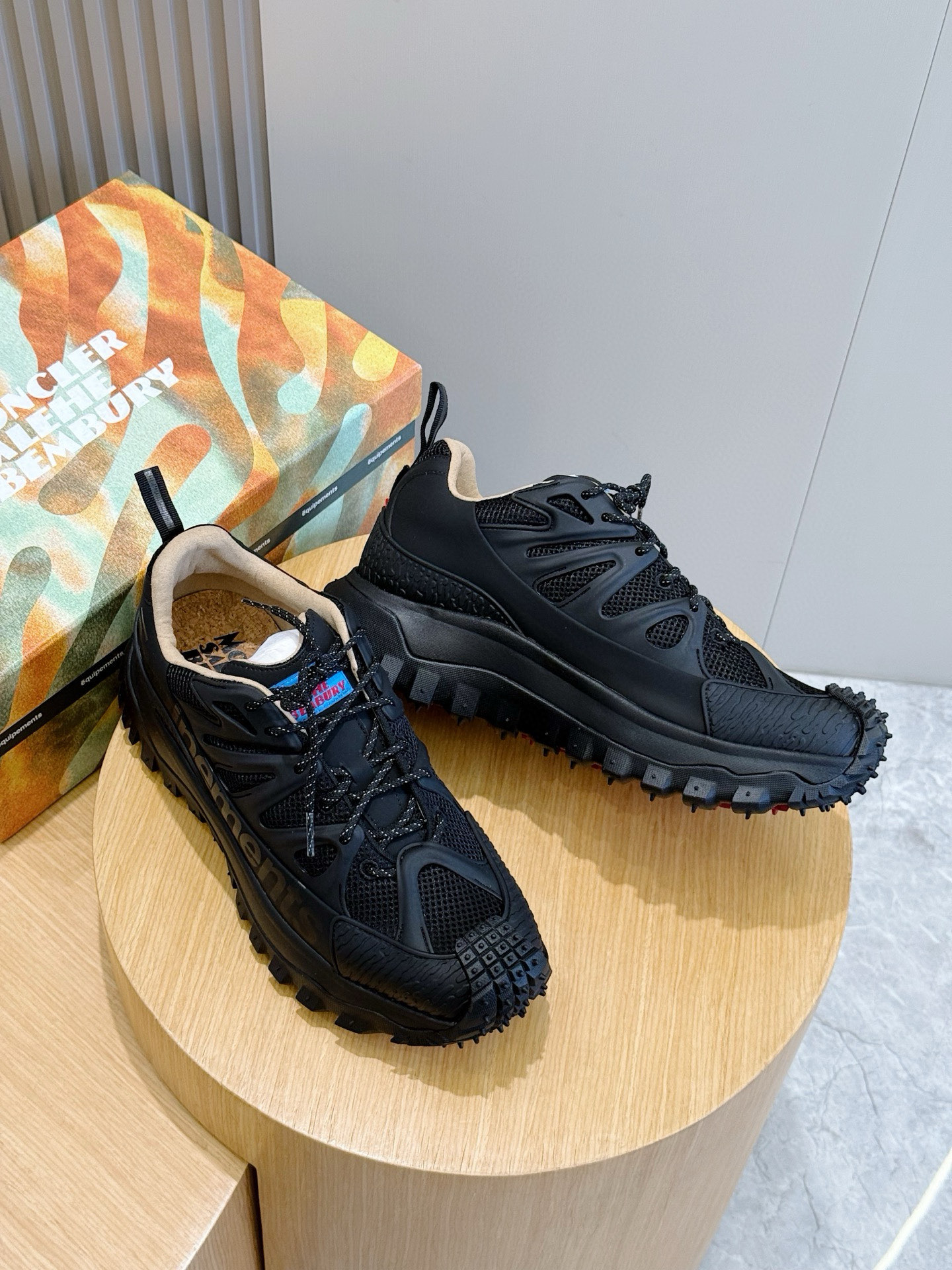 Moncler Male Sneakers Mesh M-l-s