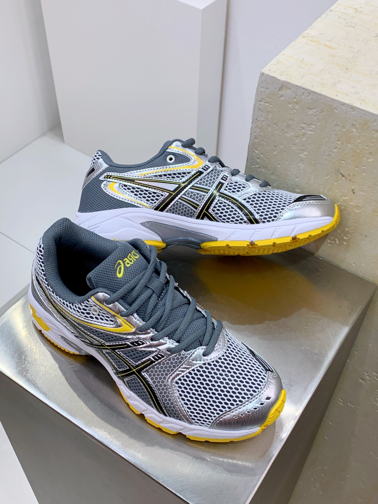 Asics Male Running Shoes Breathable L-s