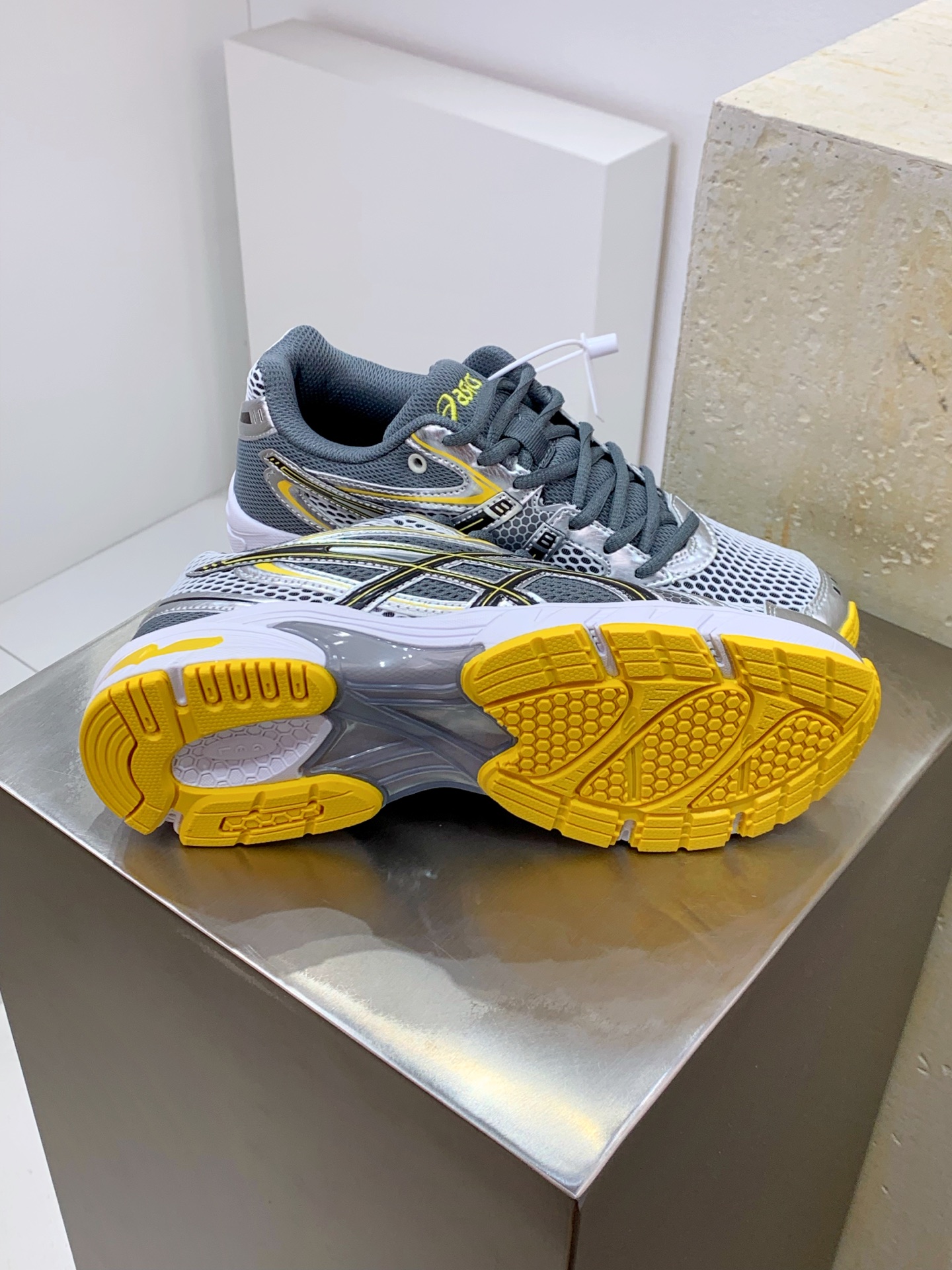 Asics Male Running Shoes Breathable L-s