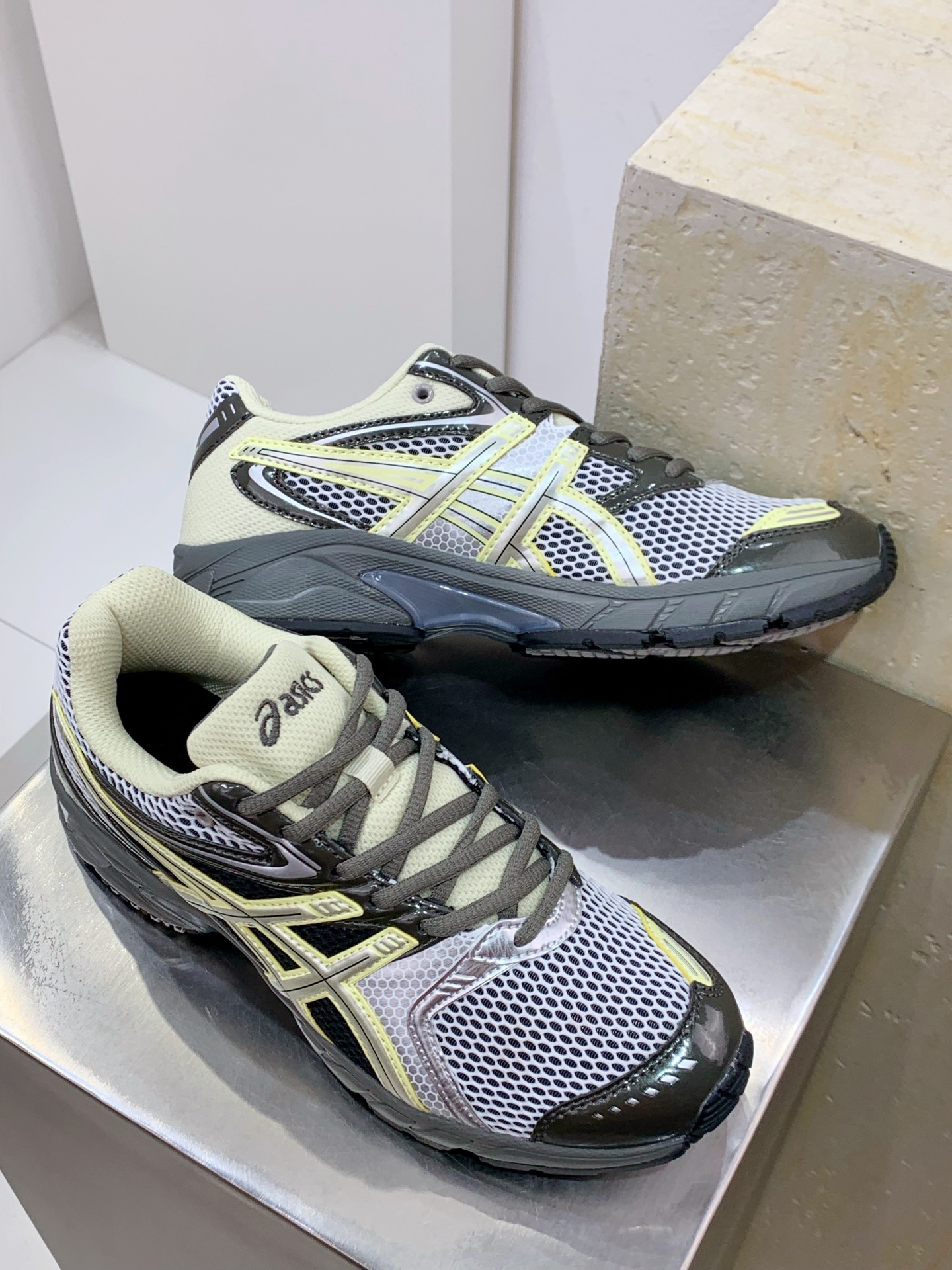 Asics Male Running Shoes Breathable L-s