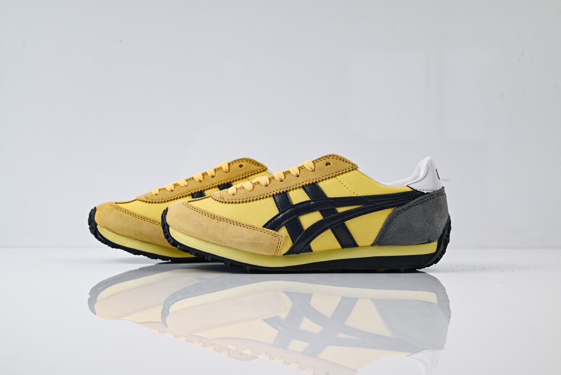 Dior Onitsuka Tiger Sneakers Black Breathable S