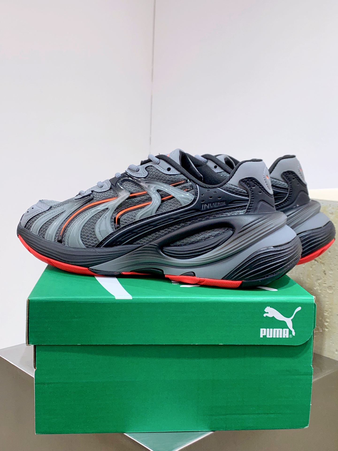 Male Running Shoes Black Shock Absorbing M-l-s