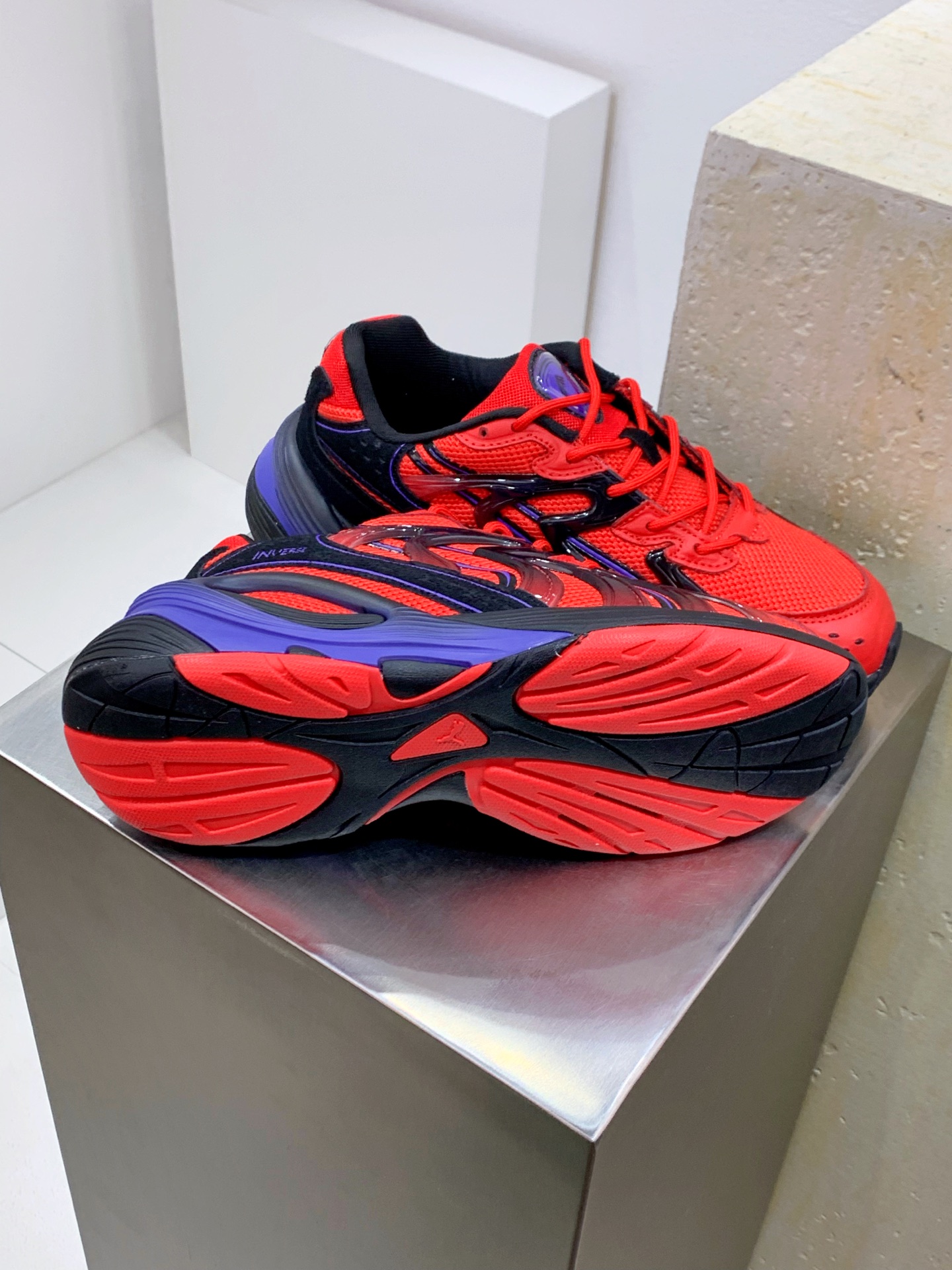 Male Running Shoes Black Shock Absorbing M-l-s