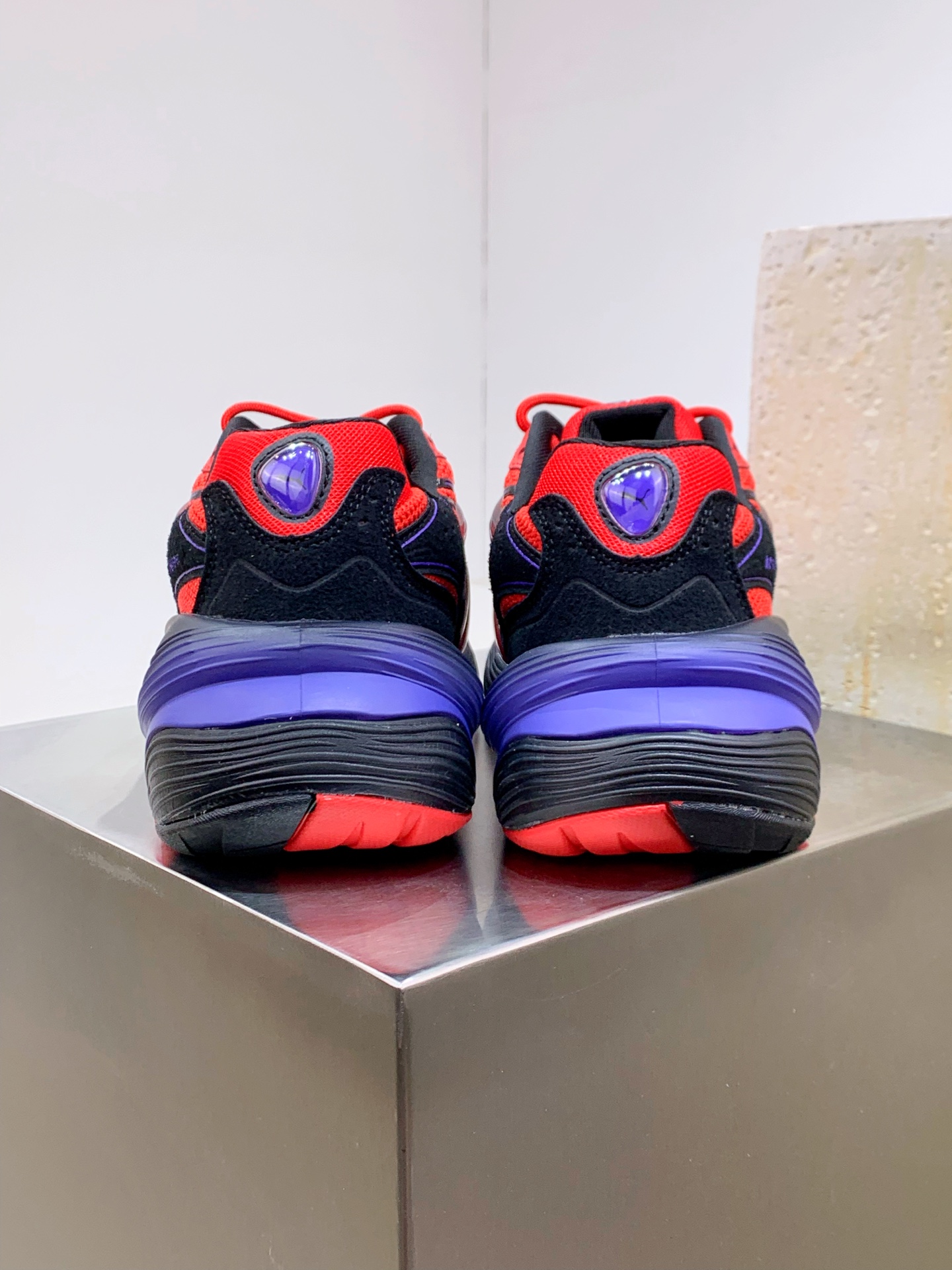 Male Running Shoes Black Shock Absorbing M-l-s