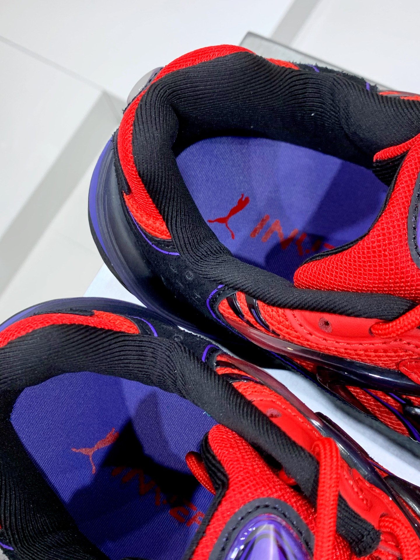 Male Running Shoes Black Shock Absorbing M-l-s