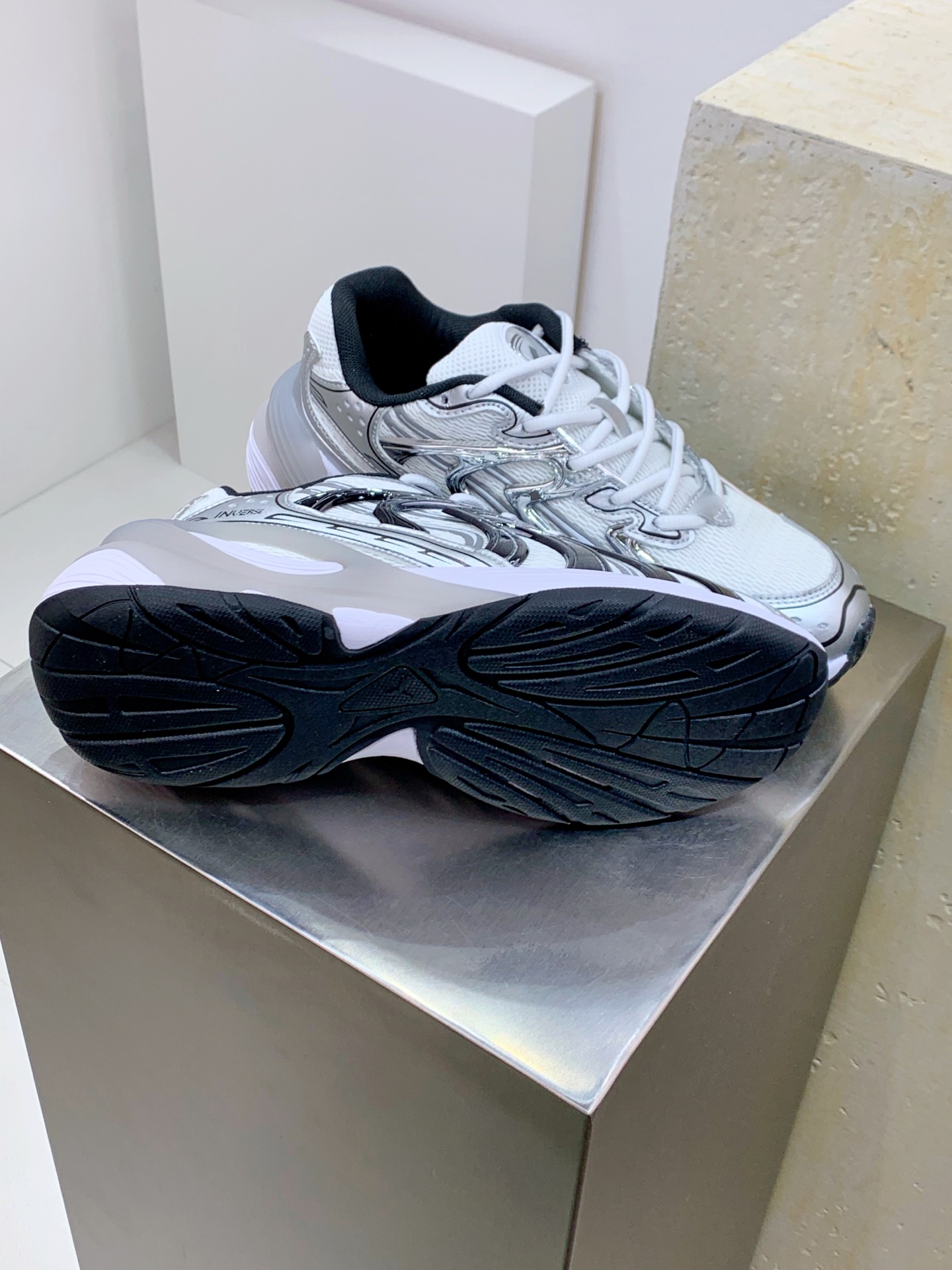 Male Running Shoes Black Shock Absorbing M-l-s