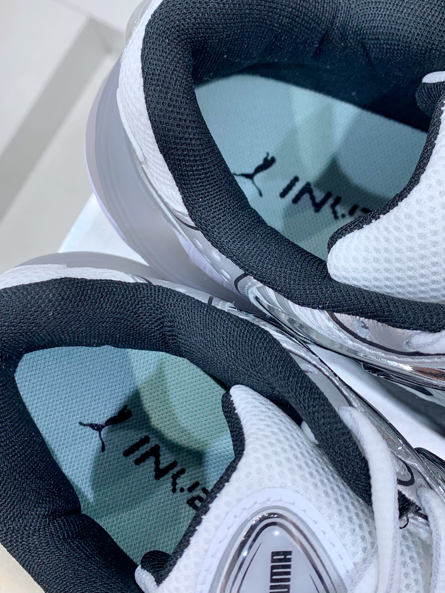 Male Running Shoes Black Shock Absorbing M-l-s