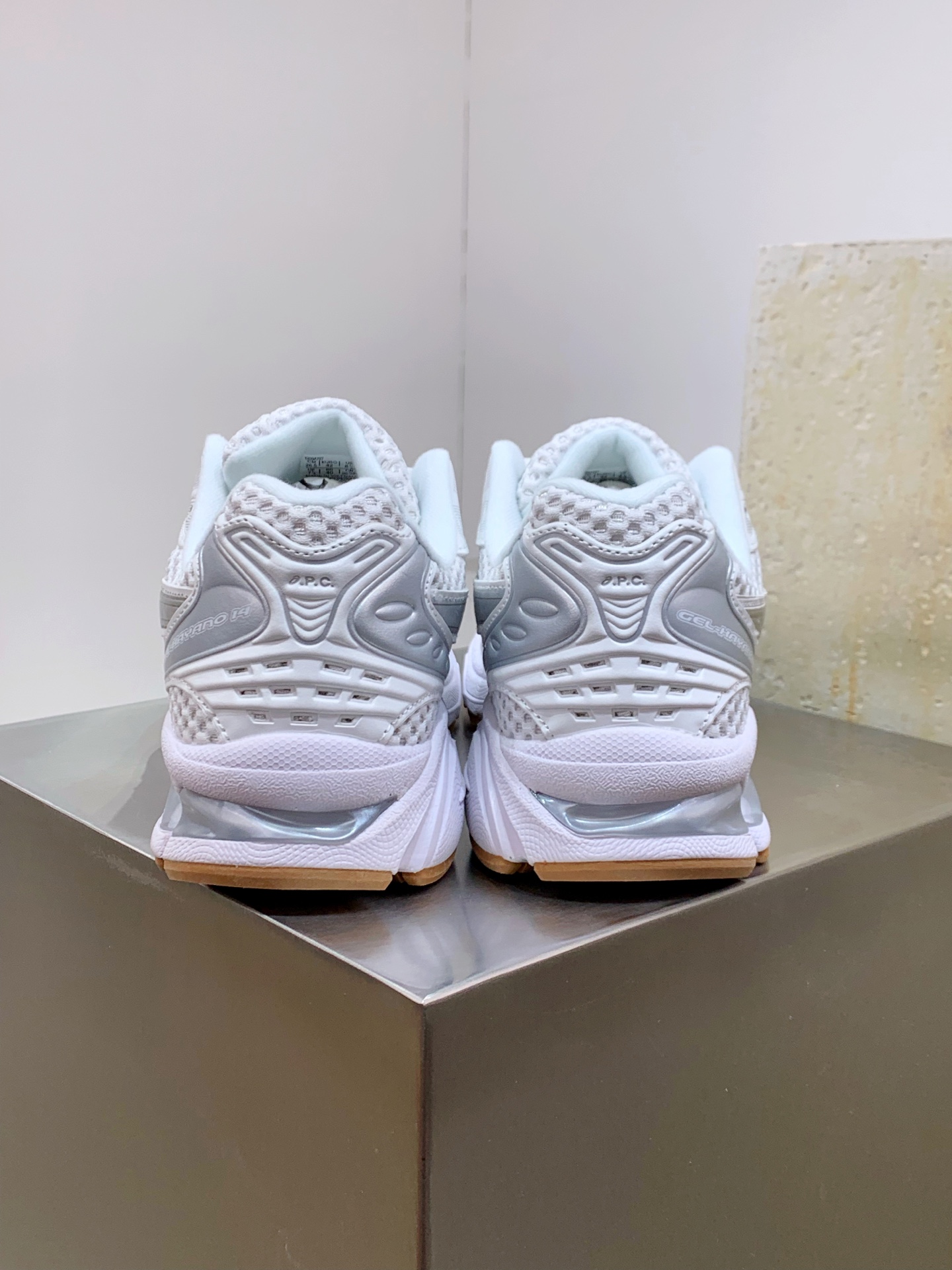 Asics Running Shoes Blue Breathable M-l-s