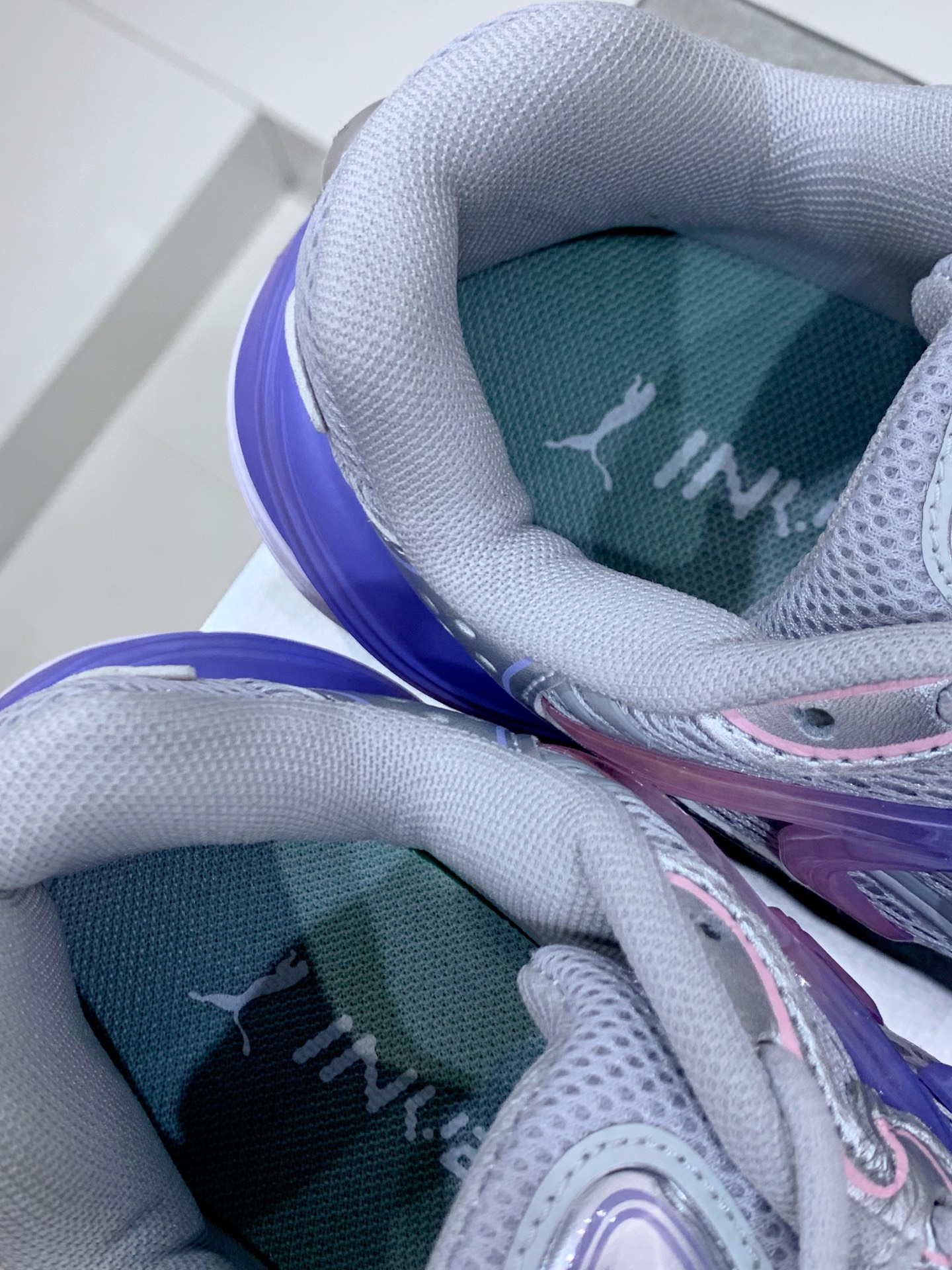 Female Running Shoes Black Shock Absorbing M-l-s